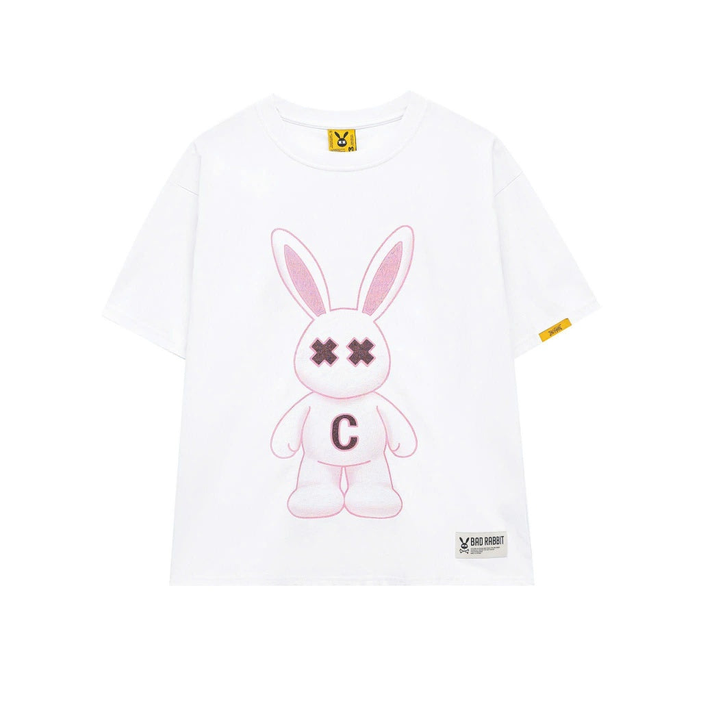 UNISEX T-SHIRT - FLUFFY RABBIT TEE - GENUINE LOCAL BRAND - BAD RABBIT CLUB