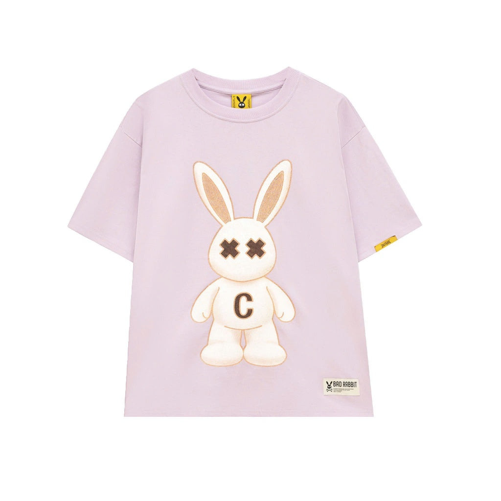 UNISEX T-SHIRT - FLUFFY RABBIT TEE - GENUINE LOCAL BRAND - BAD RABBIT CLUB
