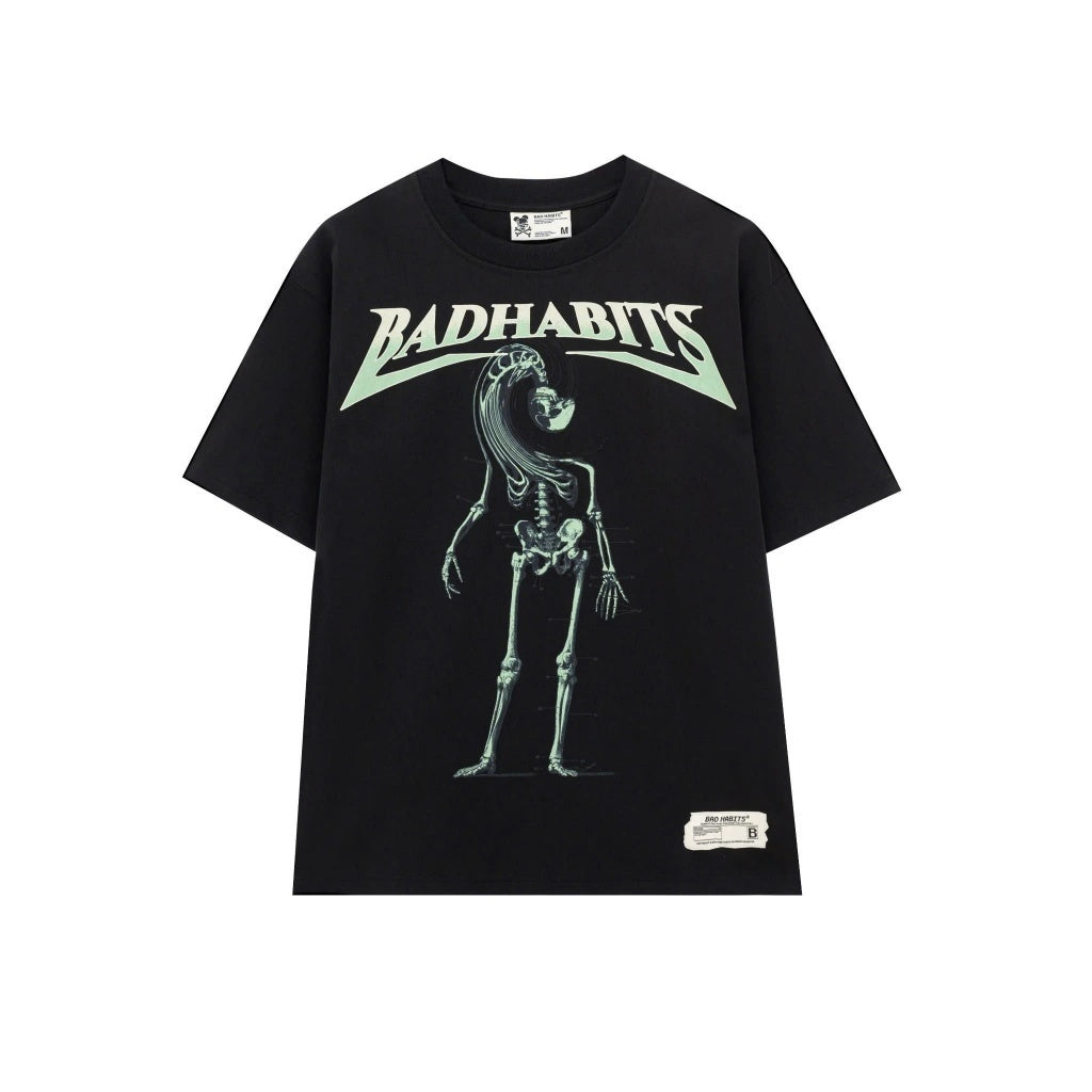 Unisex T-Shirt Bad Habits- Rocker Atonomy Tee - Genuine Local Brand