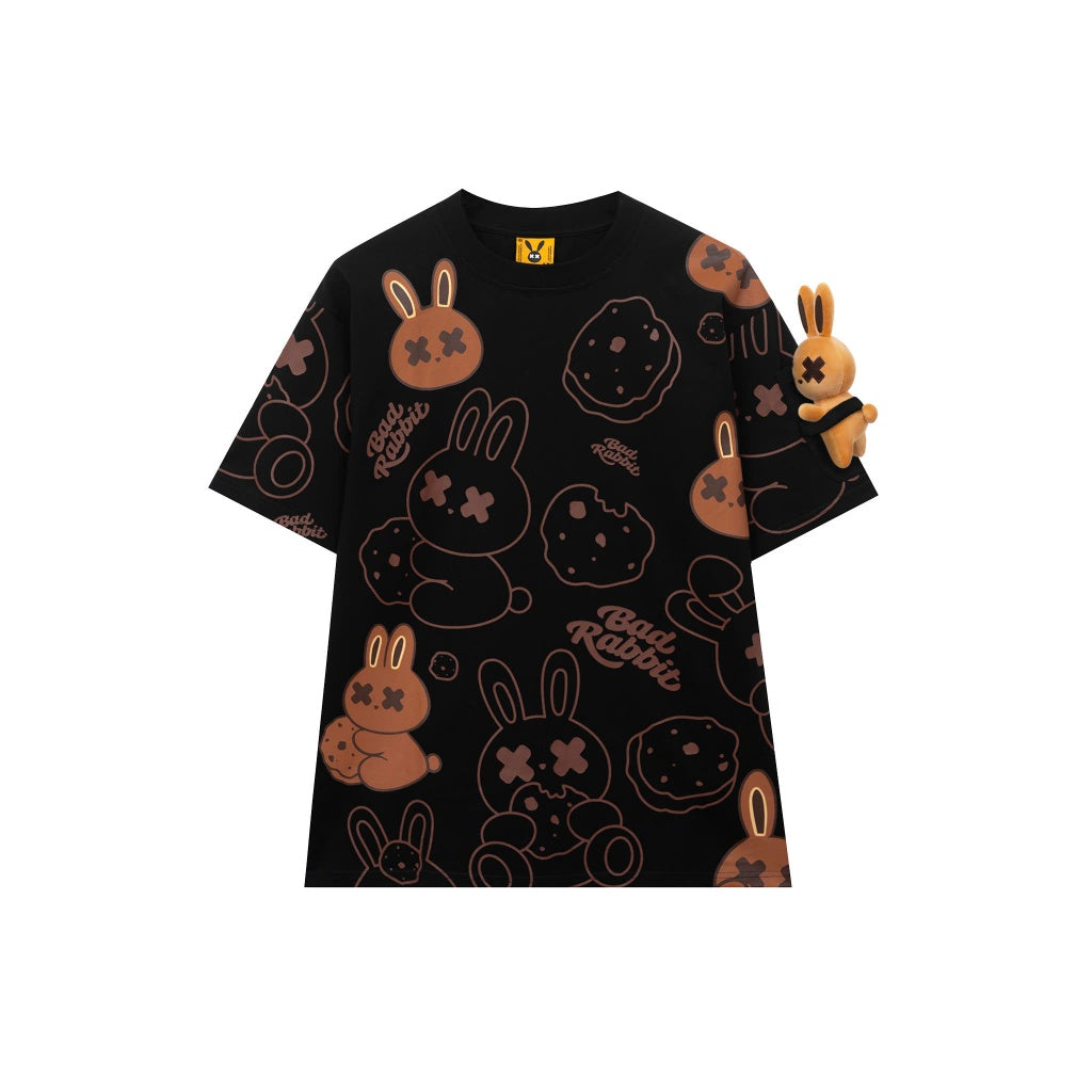 ÁO THUN UNISEX - COOKIE RABBIT TEE - LOCAL BRAND CHÍNH HÃNG - BAD RABBIT CLUB