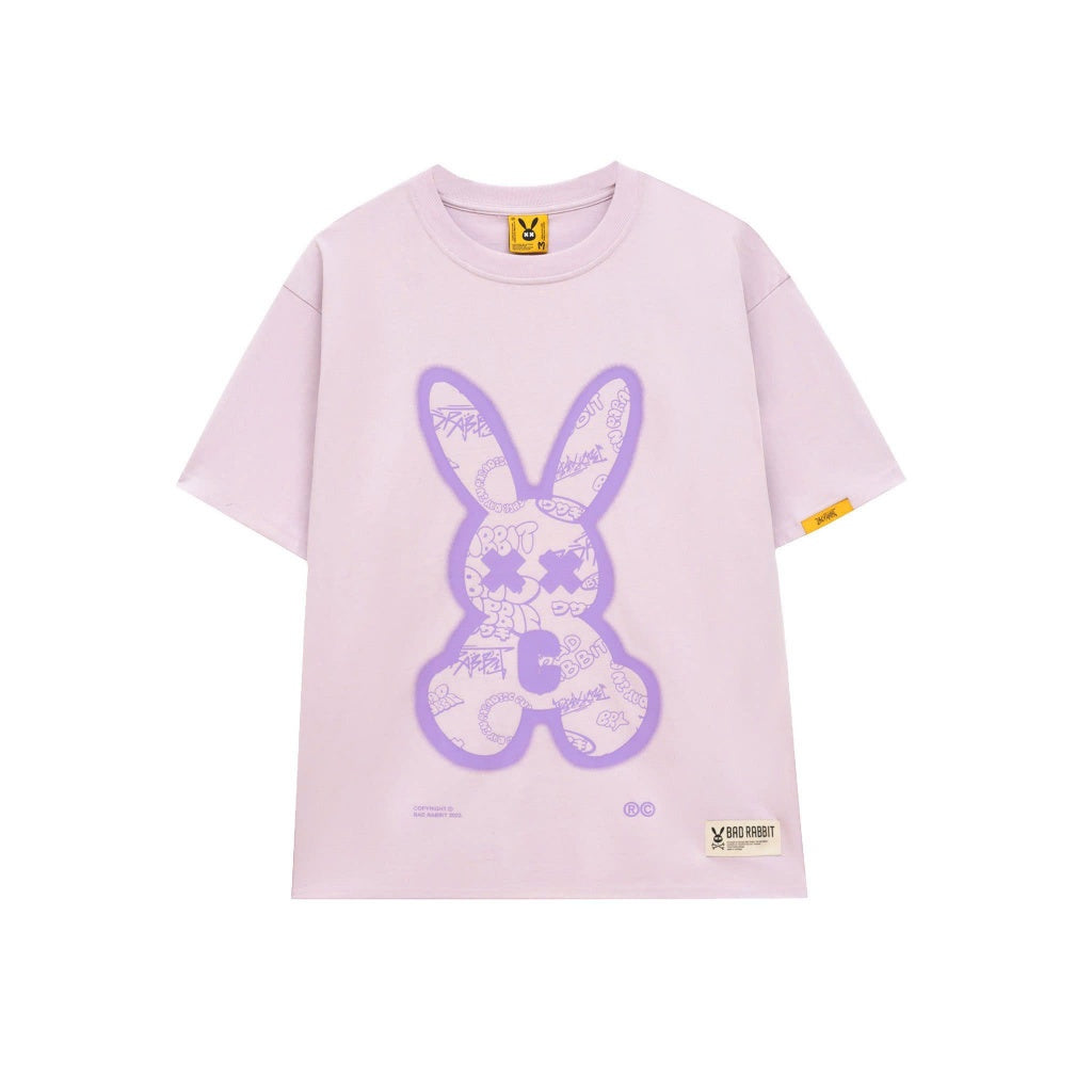UNISEX T-SHIRT - SPRAY RABBIT TEE - GENUINE LOCAL BRAND - BAD RABBIT CLUB