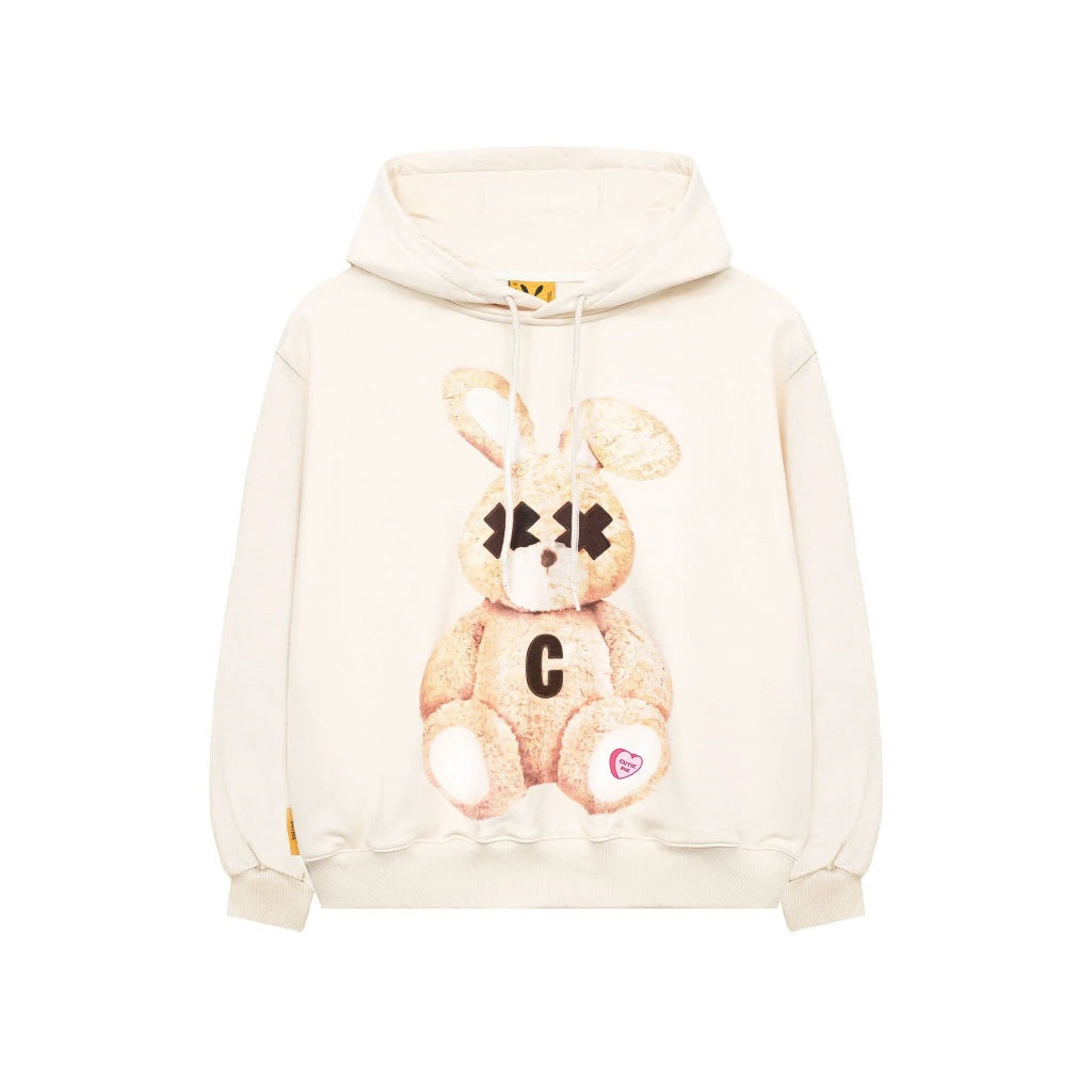 ÁO KHOÁC NỈ - LOVEABLE RABBIT HOODIE - LOCAL BRAND CHÍNH HÃNG - BAD RABBIT CLUB