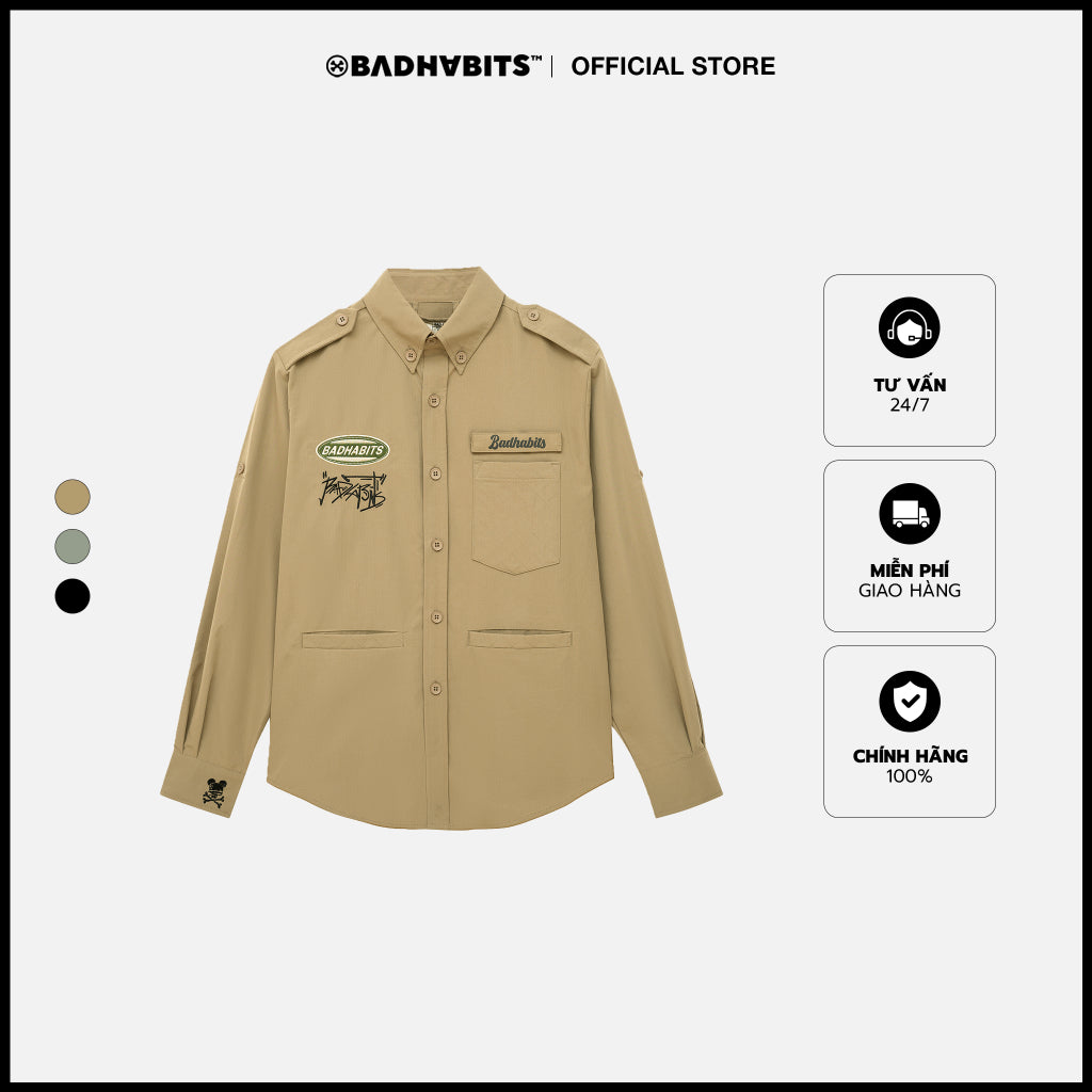 Bad Habits EXPLORER SCOUTS SHIRT Men's Shirt - Genuine Local Brand