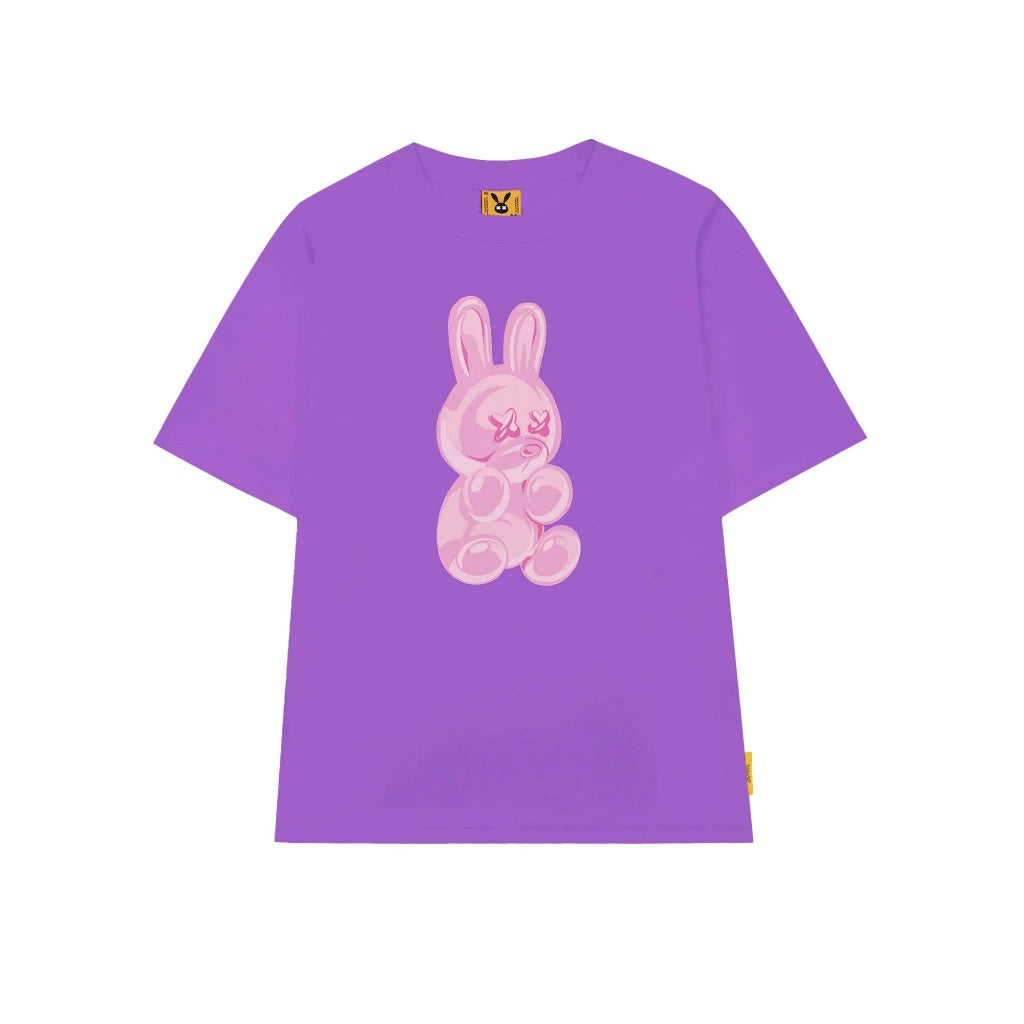 Unisex GUMMY RABBIT TEE 100% Cotton - Genuine Local Brand - Bad Rabbit Club