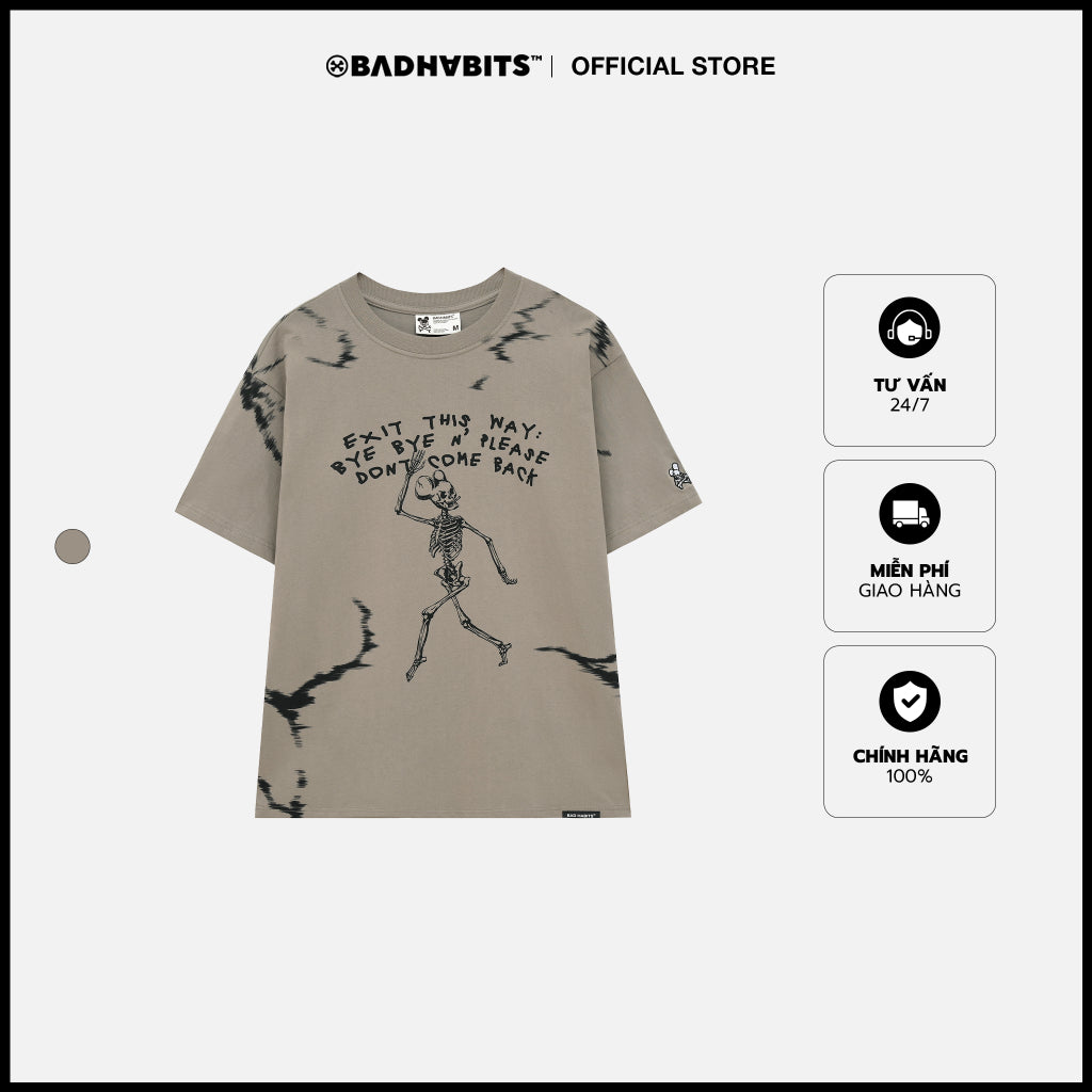 Bad Habits Men's and Women's T-Shirt - Bye Bye Tee - Genuine Local Brand