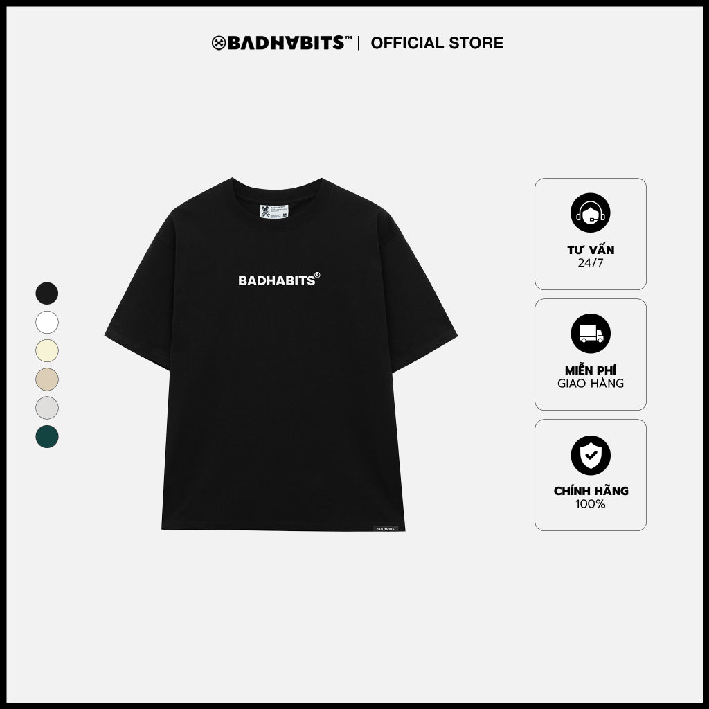 Unisex BAD HABITS Basic Tee - Genuine Local Brand