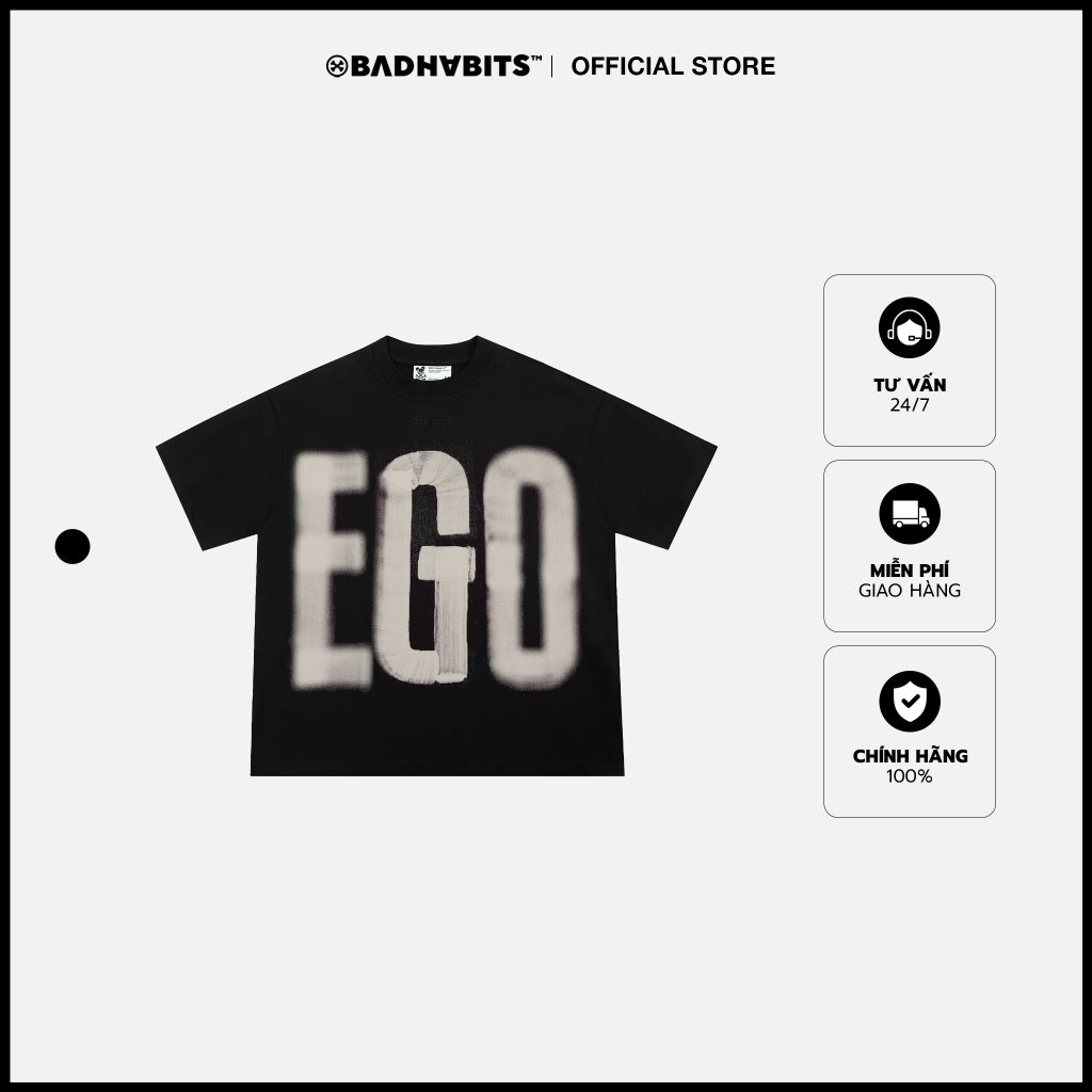 Boxy T-Shirt - Ego Boxy Tee - Rebel Collection - Genuine Local Brand