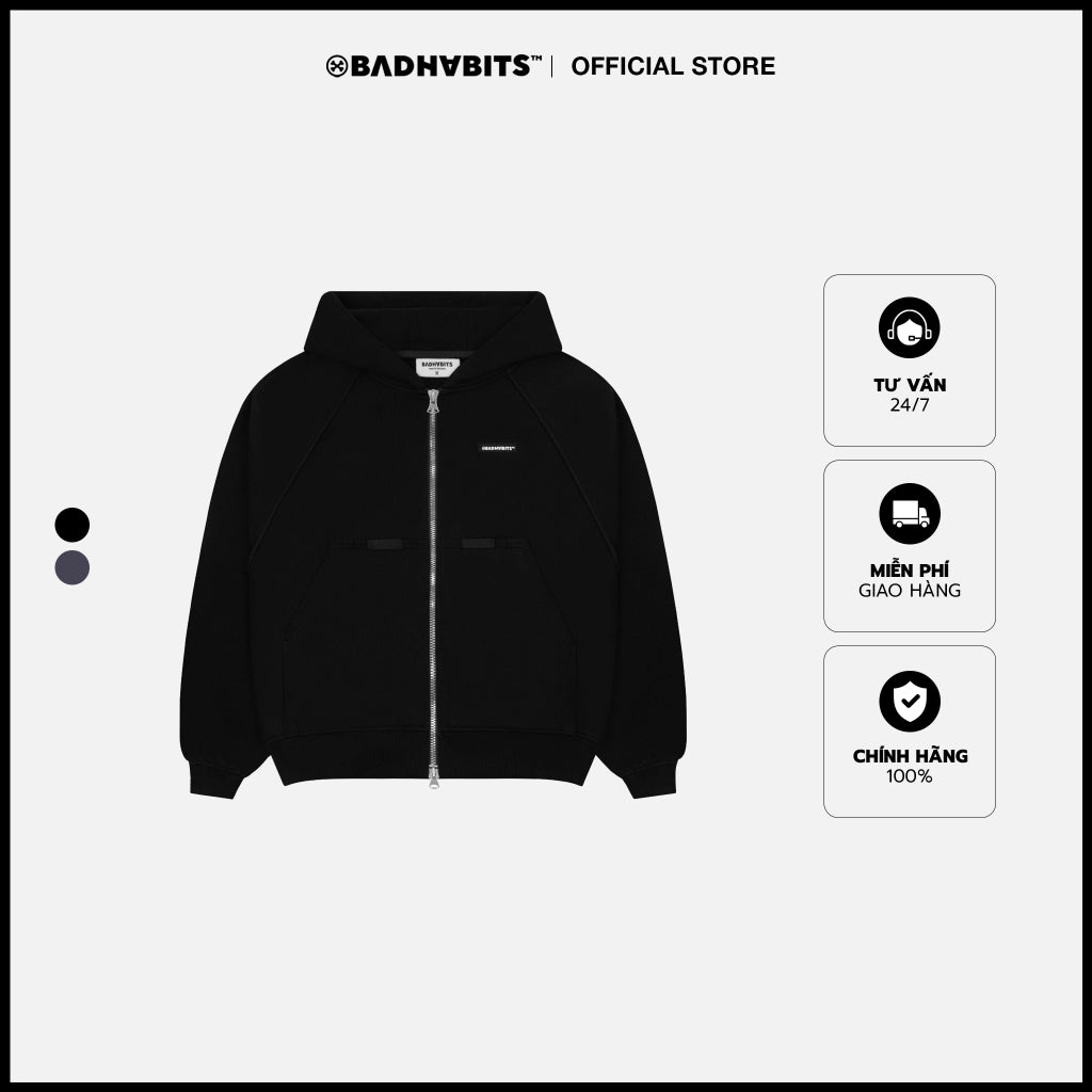 S-ON THE GO HOODIE ZIP - BAD HABITS SUPERTRAMP COLLECTION