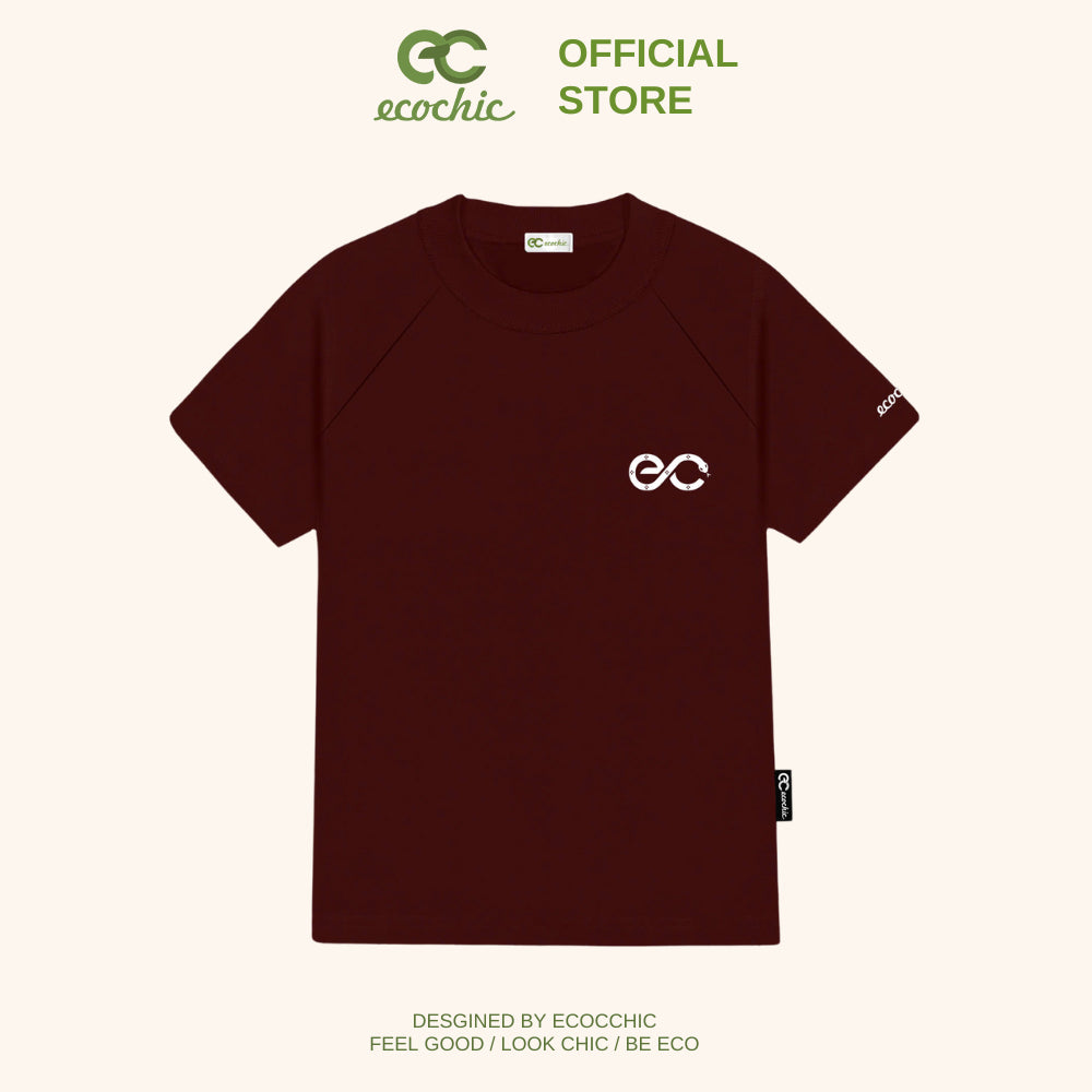 ECOCHIC SLITHER TSHIRT T-Shirt Classic Form American 2-Way Stretch-Free T-Shirt Local Brand Genuine B137