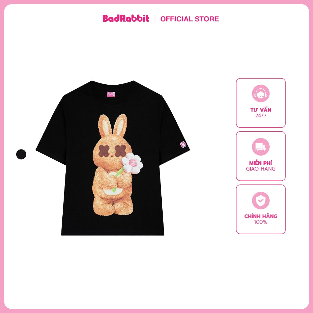 Flower Rabbit T-Shirt - Official Local Brand