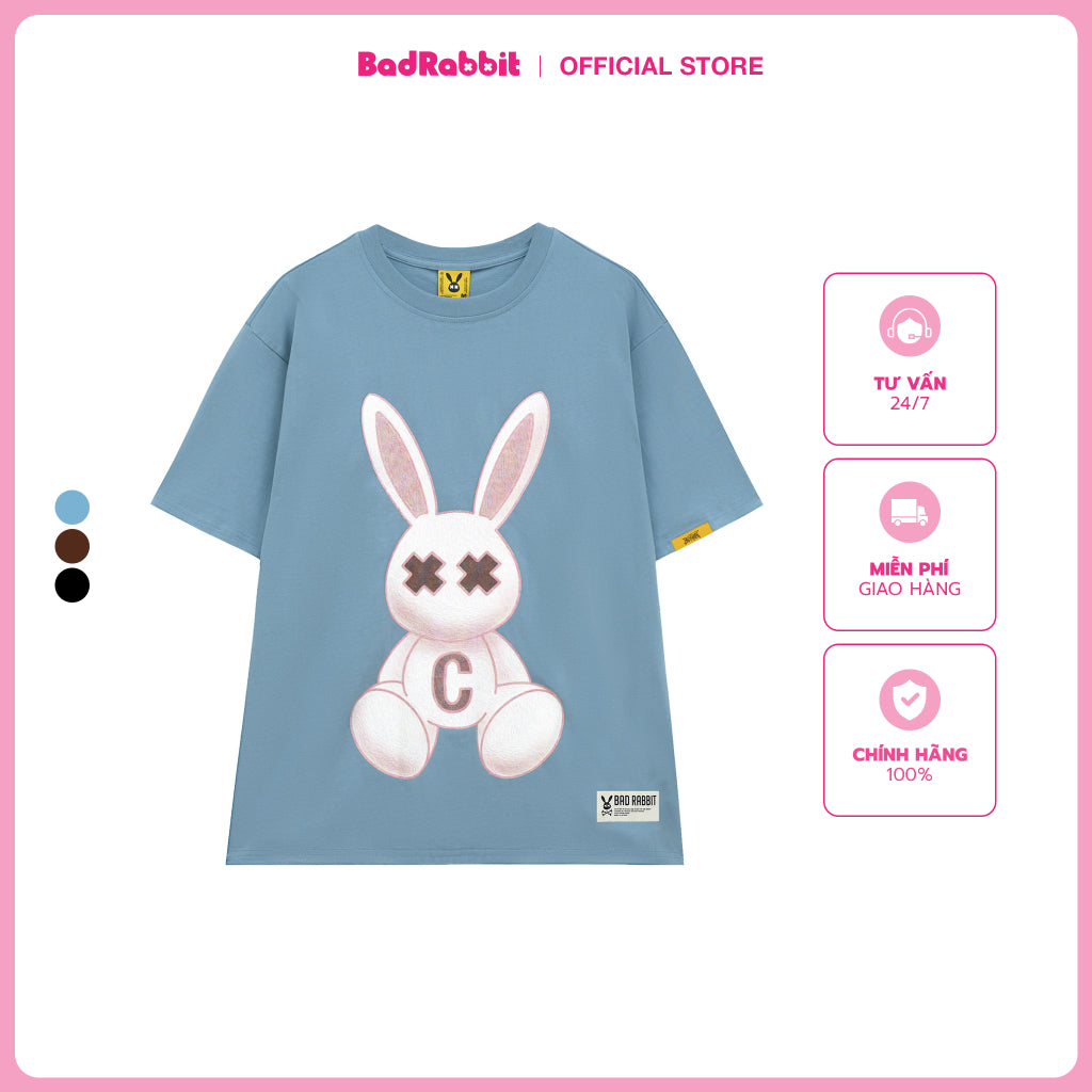 ÁO THUN UNISEX - SOFT TOY TEE - LOCAL BRAND CHÍNH HÃNG - BAD RABBIT CLUB