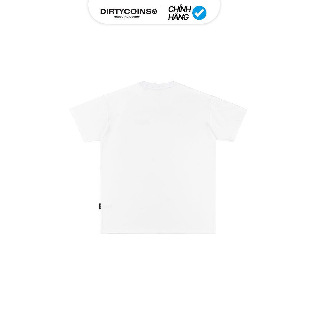 Áo Thun DirtyCoins Striped Destroy All Print Red Blue