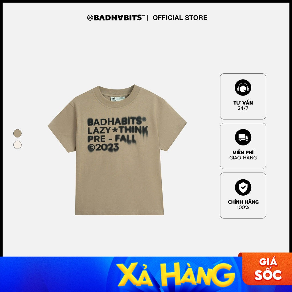 BAD & LAZY BABY TEE - LAZY THINK COLLECTION