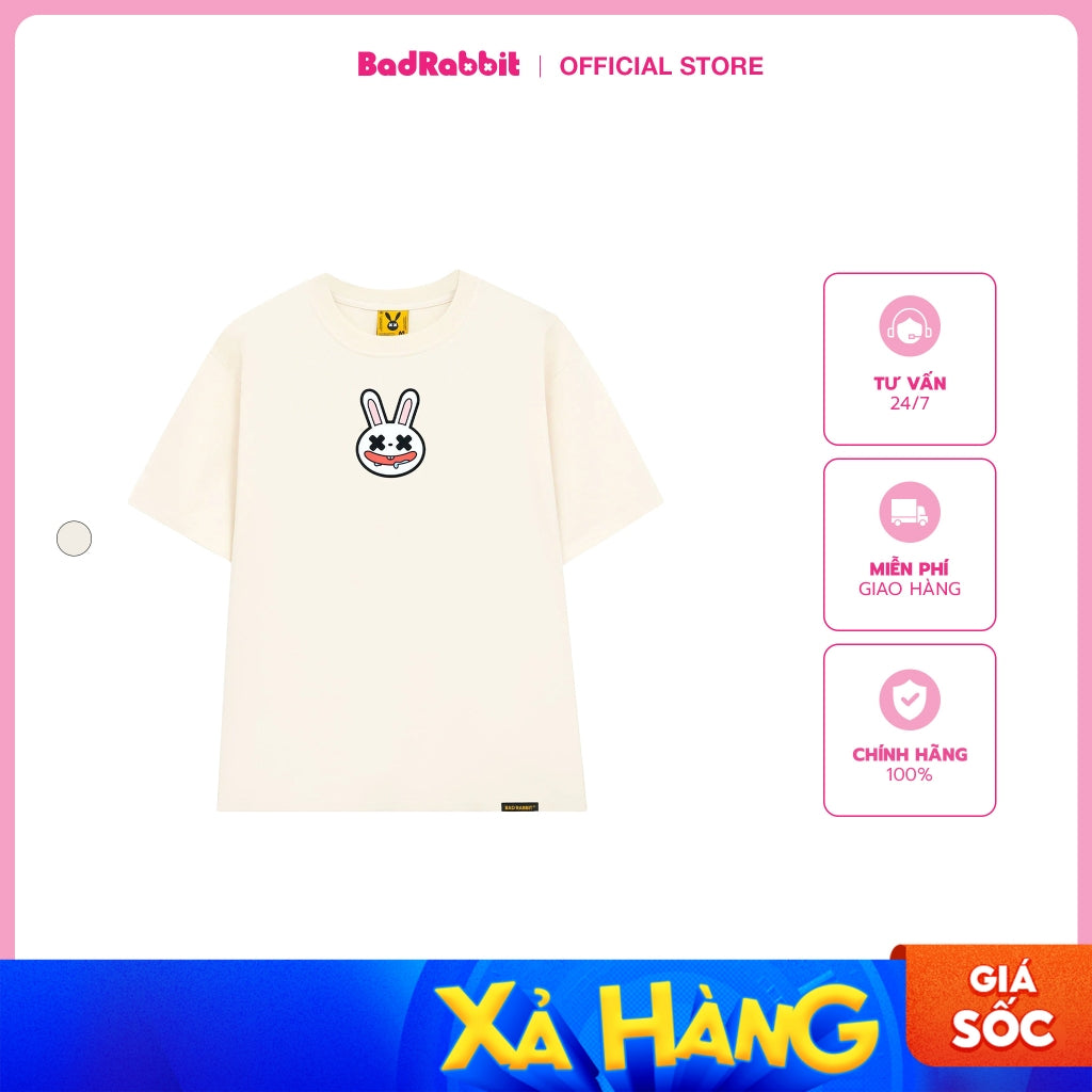 Unisex Bad Rabbit T-shirt - Hungry Rabbit Tee - Genuine Local Brand