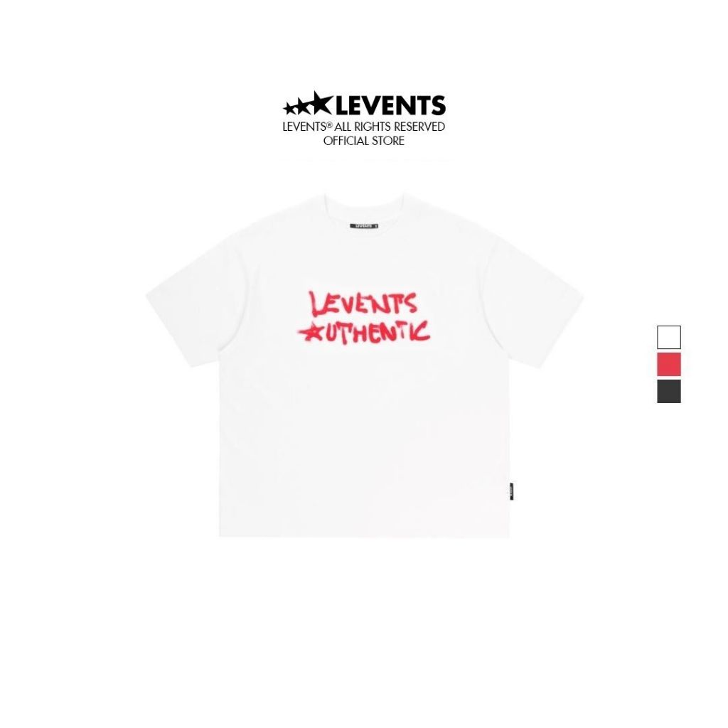 Levents Urban Spray Semi-Oversized Tee 100% Cotton T-shirt Unisex