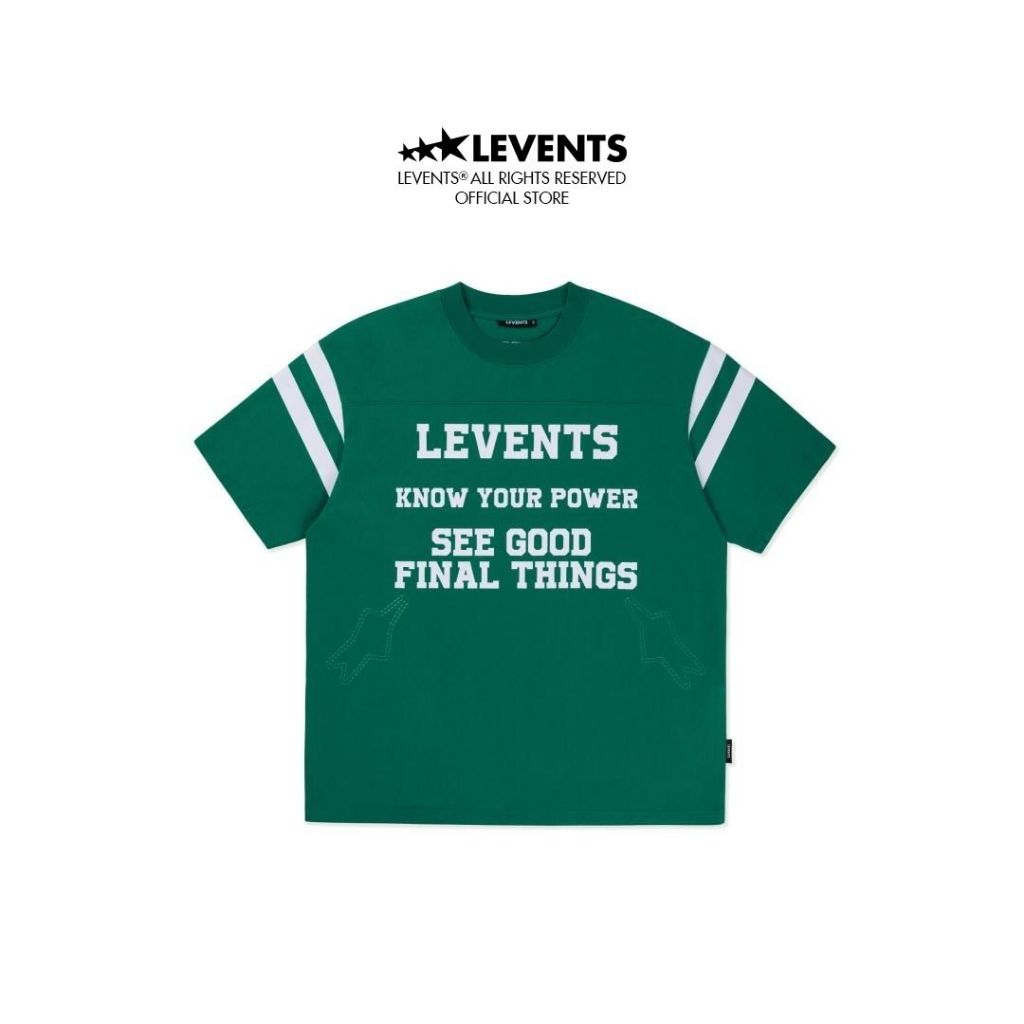 Levents Final Things Tee/ Green Tee 100% Cotton Unisex Oversized T-shirt