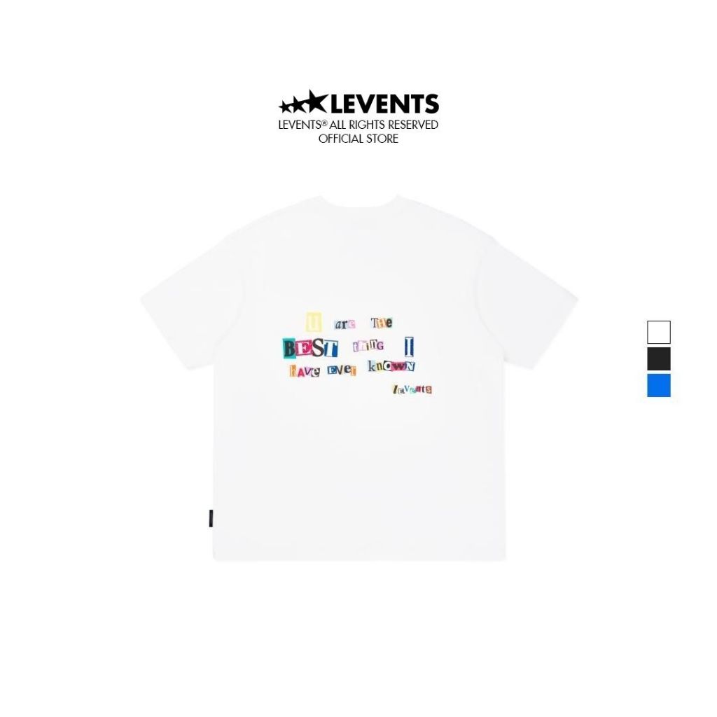 Levents Best Thing Tee 100% Cotton Unisex Oversized T-shirt