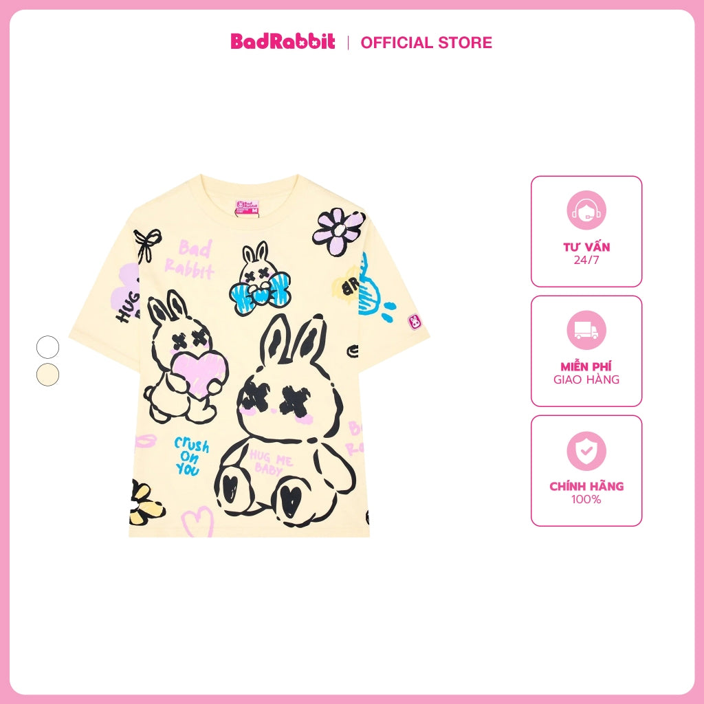 Adore Rabbit T-Shirt - Authentic Local Brand