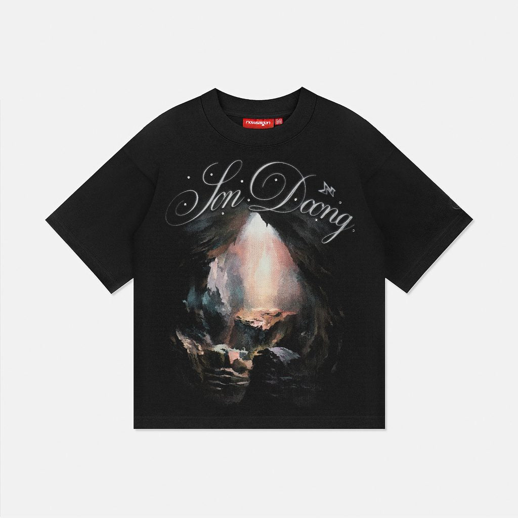 Áo thun NEEDS OF WISDOM Son Doong Tee - Black - Local Brand Chính Hãng