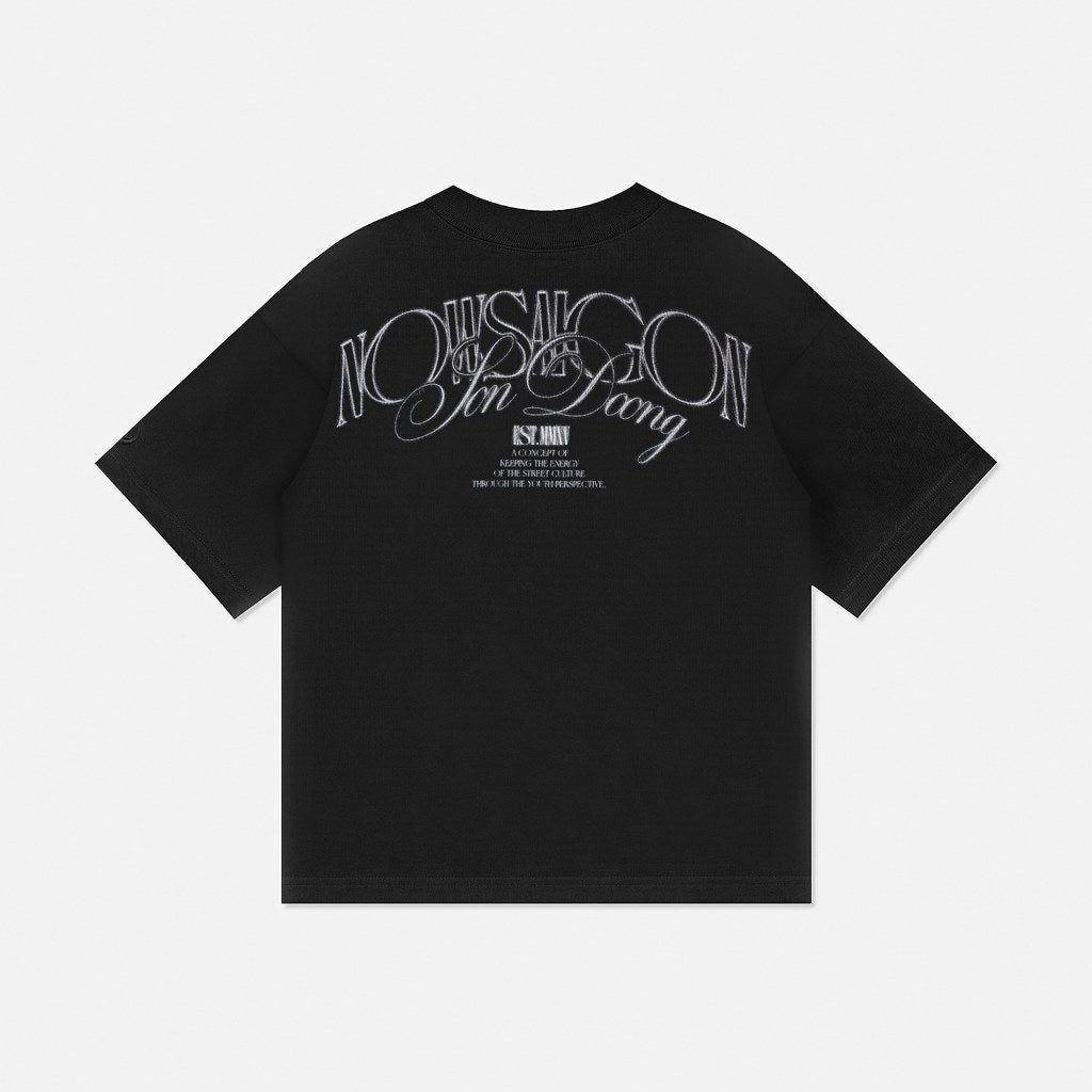Áo thun NEEDS OF WISDOM Son Doong Tee - Black - Local Brand Chính Hãng