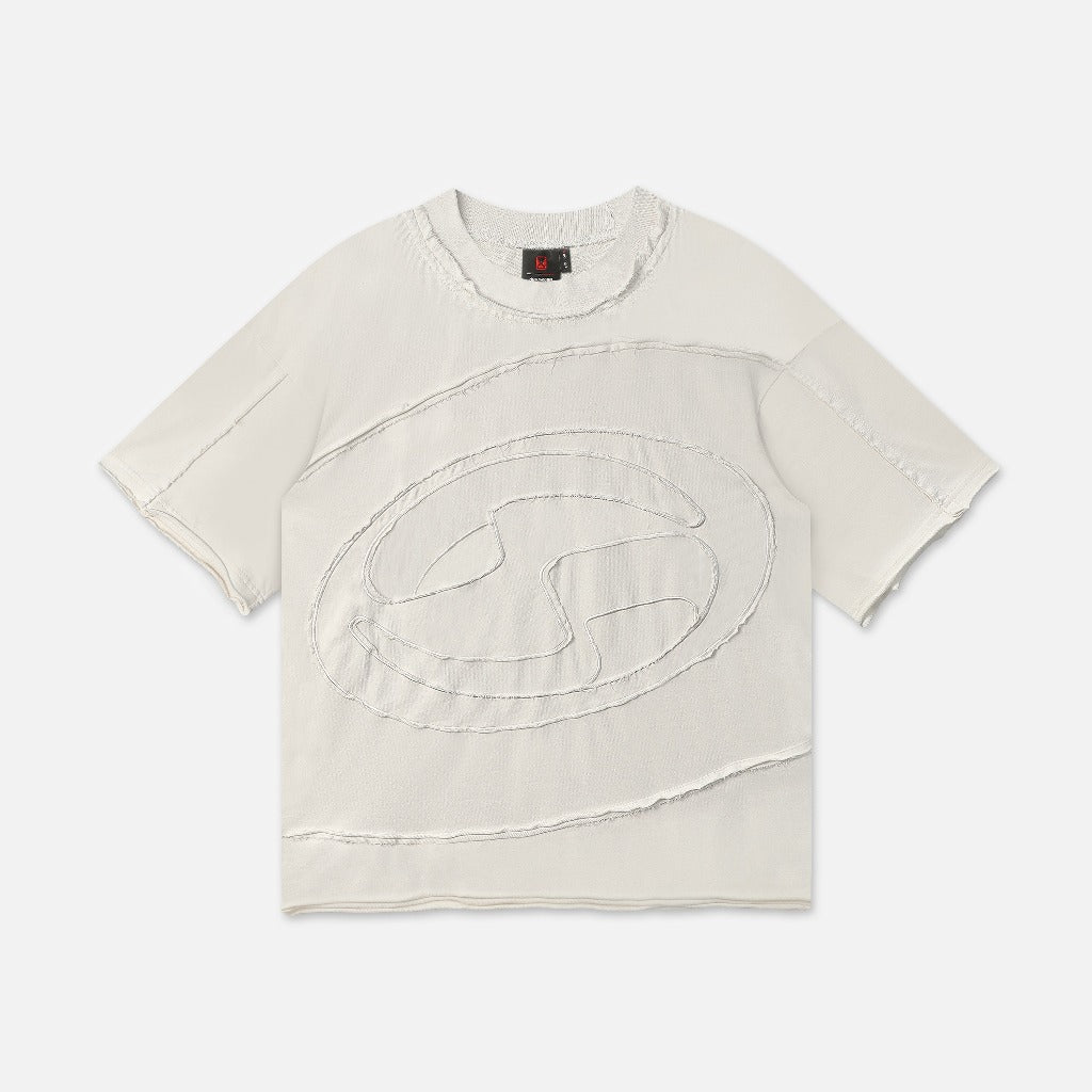 NEEDS OF WISDOM Patch Tee - Cream T-shirt - Official Local Brand