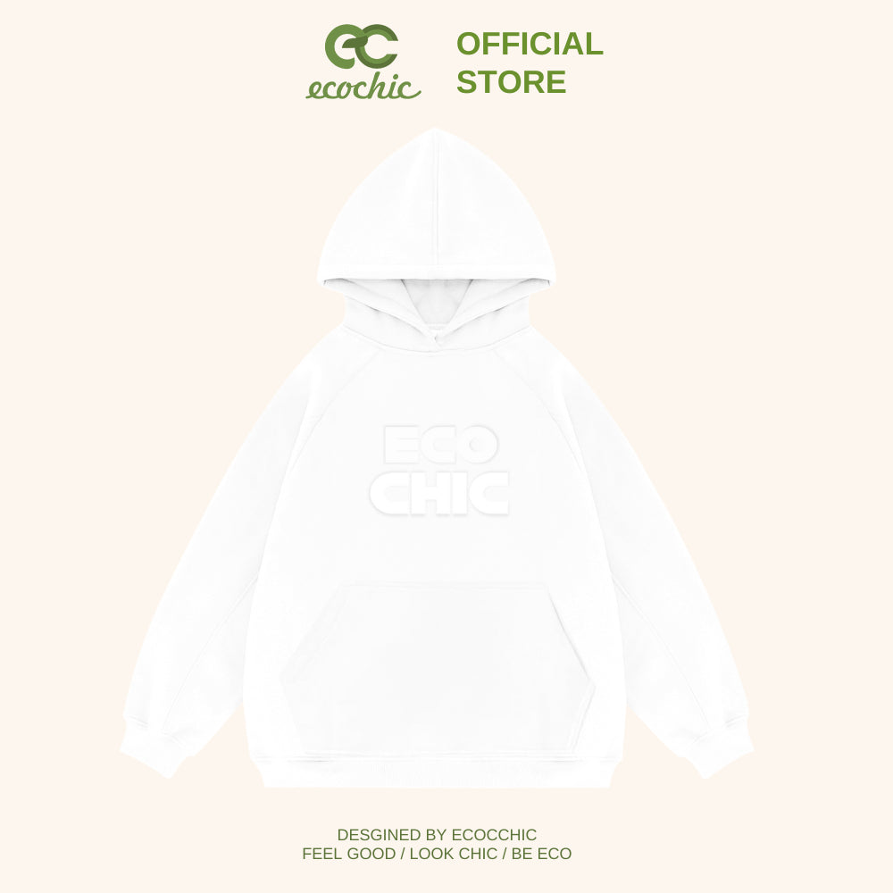 (SALE TRI ÂN) Áo Hoodie HIGHLIGHTED ECOCHIC Local Brand Chất Liệu Cao Cấp Công Nghệ In Dập Nổi Unisex Nam Nữ B087