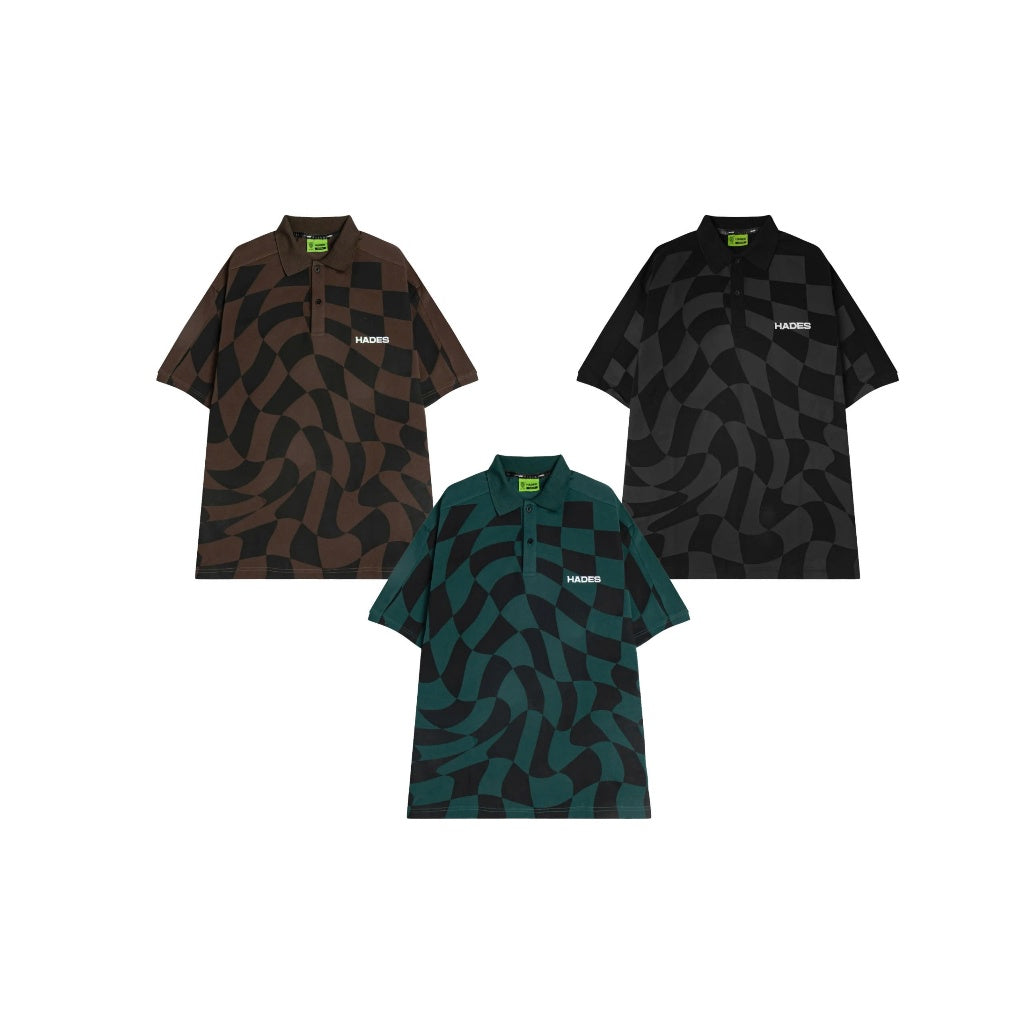 Genuine HADES Brand Unisex Polo Shirt Wrapped Crocodile