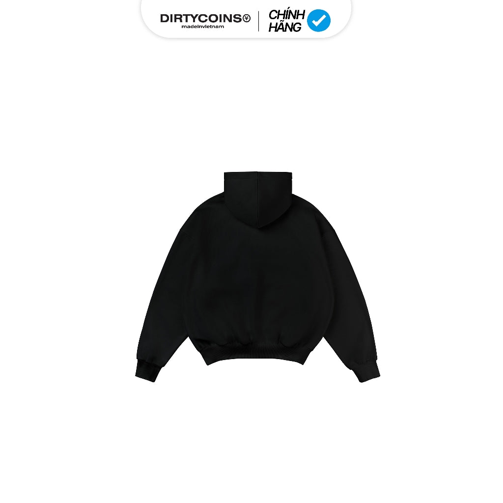Áo Khoác DirtyCoins Play To Win Oversized Hoodie - Black