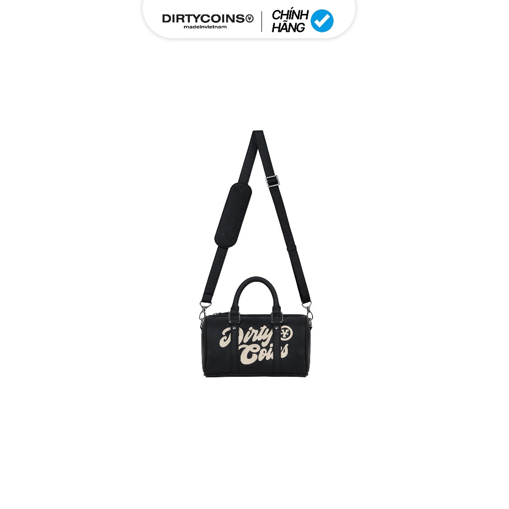 DirtyCoins Logo Mini Bowler Bag - Black
