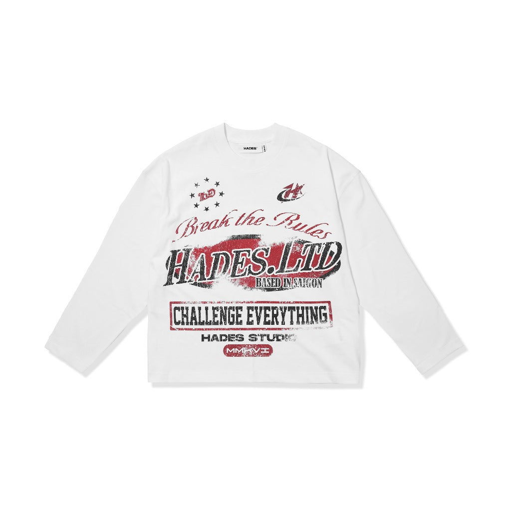 HADES Outlaw Longsleeve - Genuine HADES Brand Unisex cotton long-sleeve shirt