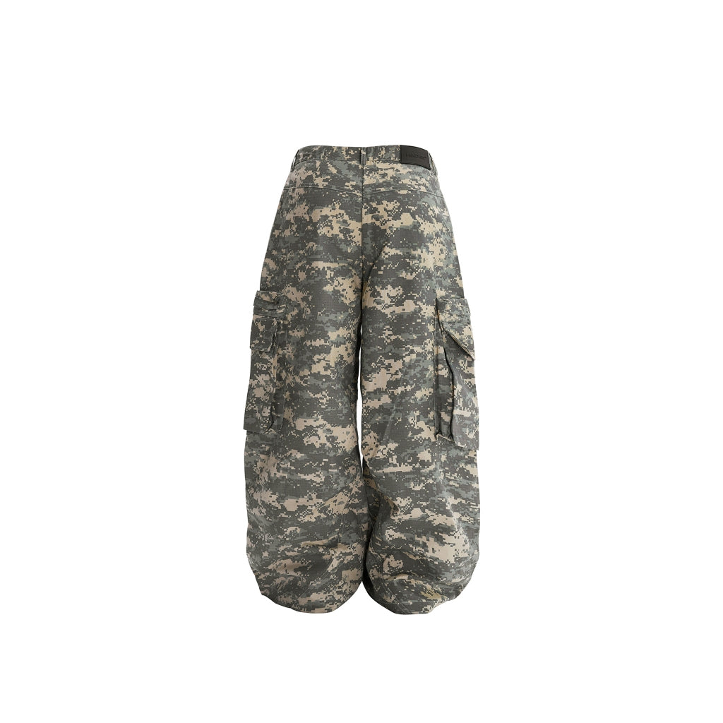 HADES Combat Pixel Pants - Genuine HADES Brand Unisex camo pixel pants