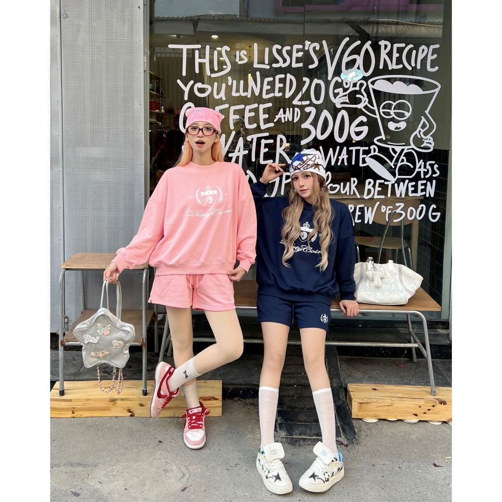 DirtyCoins Academy Sweatshorts