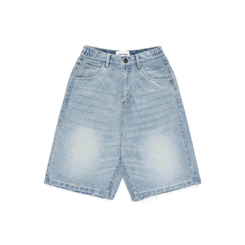 Levents® x Hello Kitty | Jeans Shorts Bow Jorts/ Blue Denim Unisex Jorts