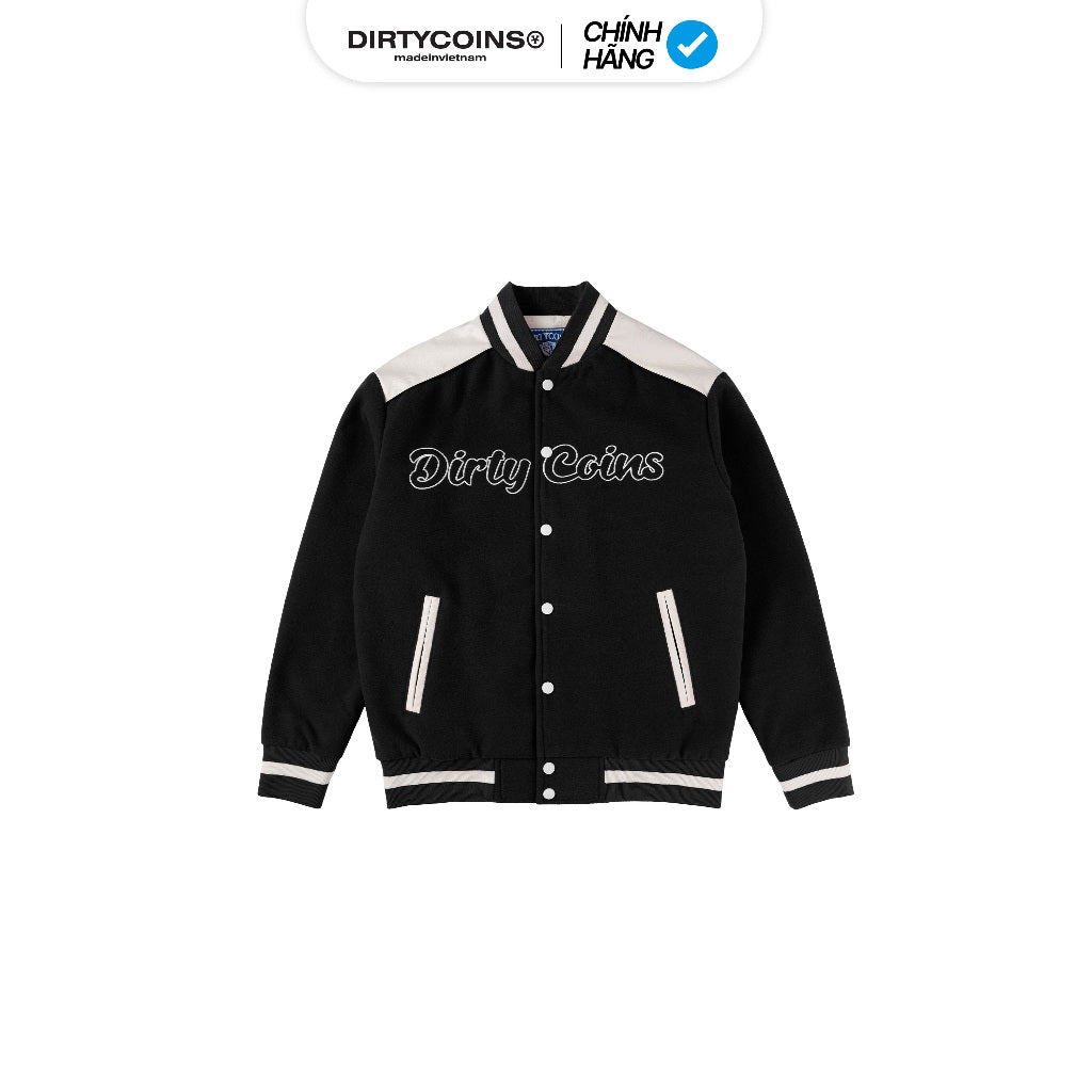 DirtyCoins University Felt Varsity Jacket