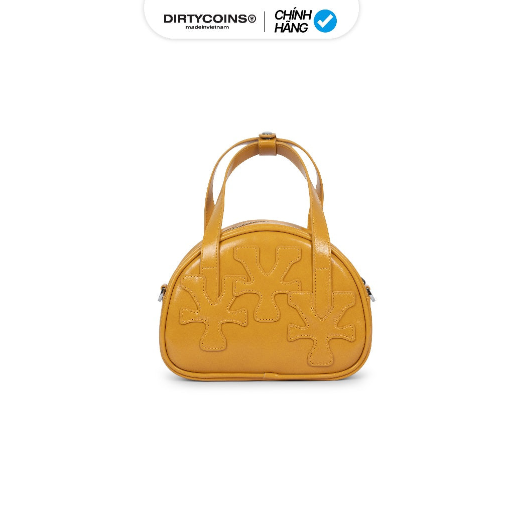 DirtyCoins Mini Bowler Bag Patches 'Y' Logo