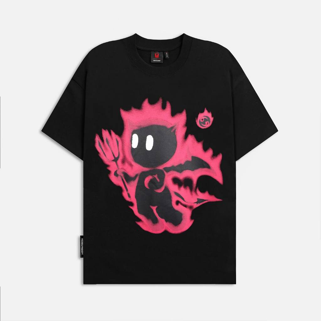 NEEDS OF WISDOM Devil Tee - Black - Genuine Local Brand