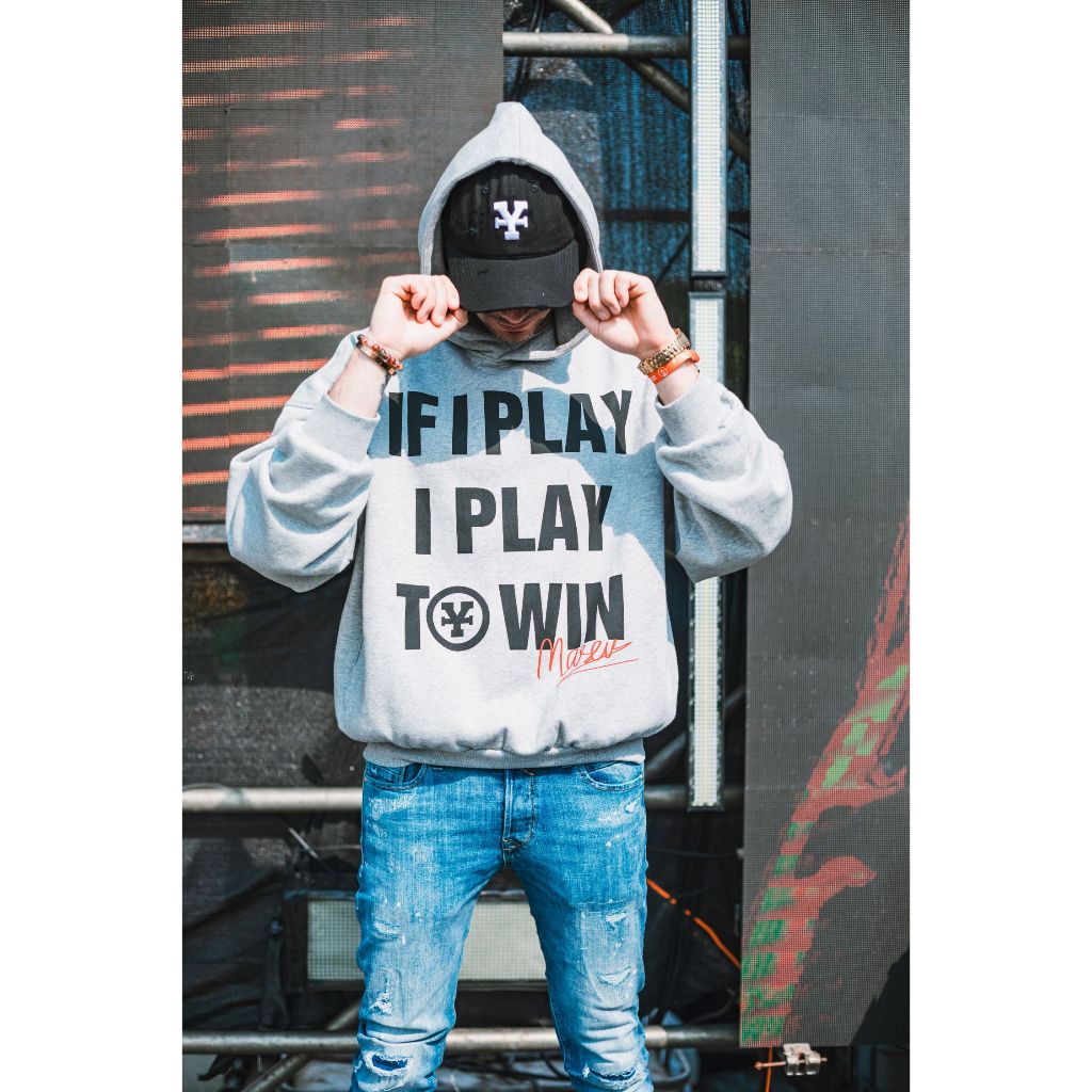 DirtyCoins Hoodie 'Masew' Play To Win - Grey