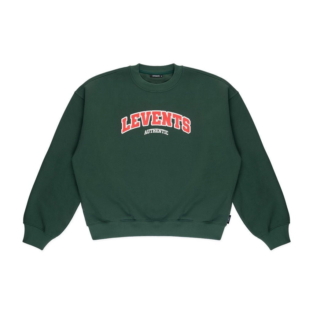 Levents Seasonal Visual Boxy Sweater Unisex Oversized Cotton Fleece