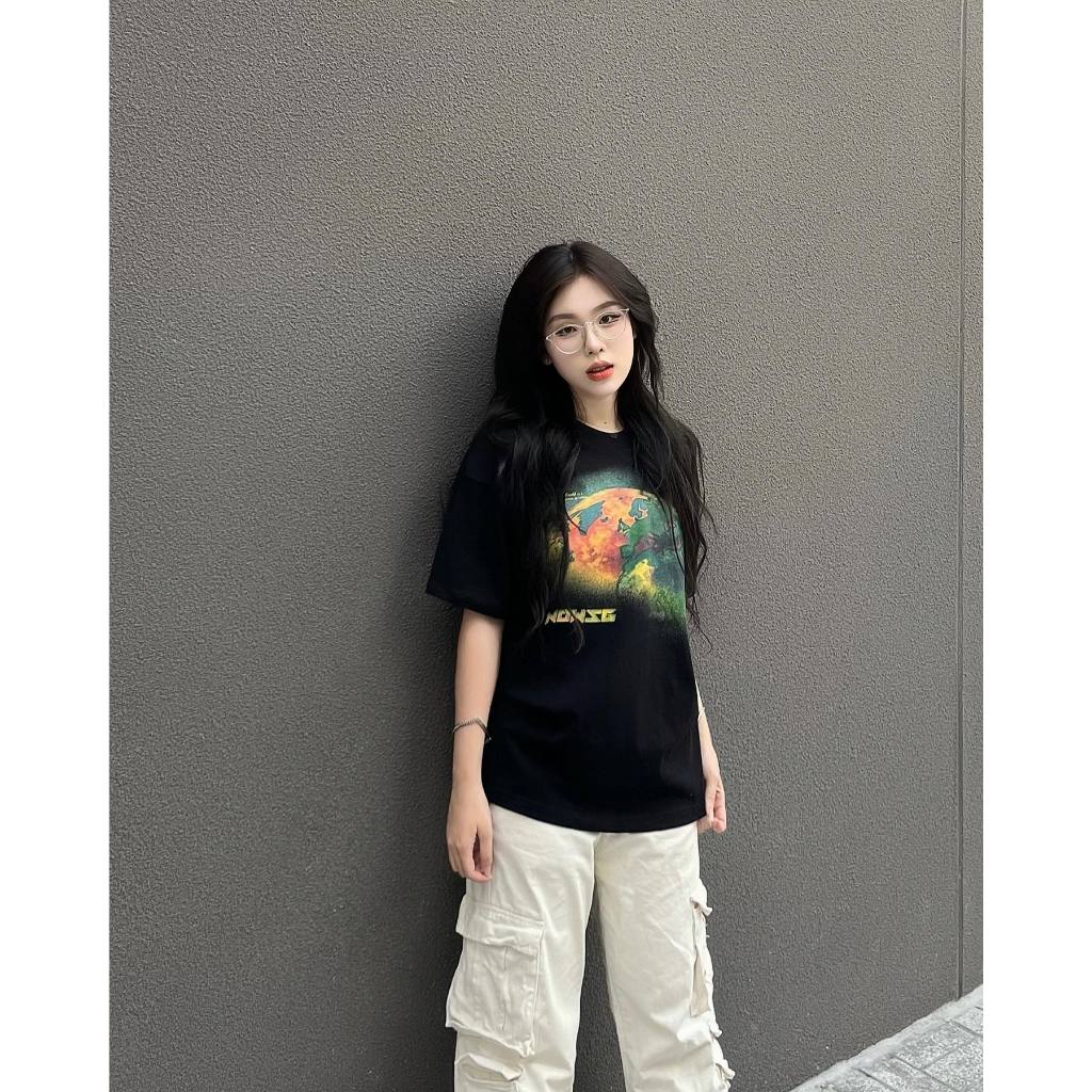 NOWSAIGON Earth Tee T-shirt - Black - Genuine Local Brand