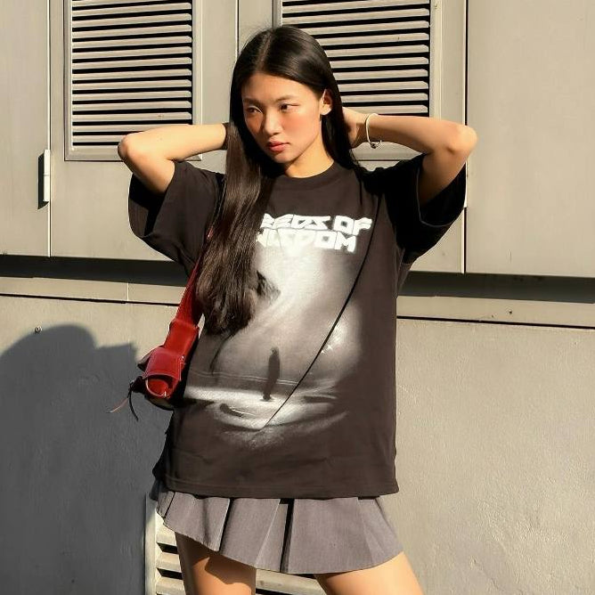 Áo phông NOWSAIGON Loneliness Tee - Đen - Local Brand Chính Hãng