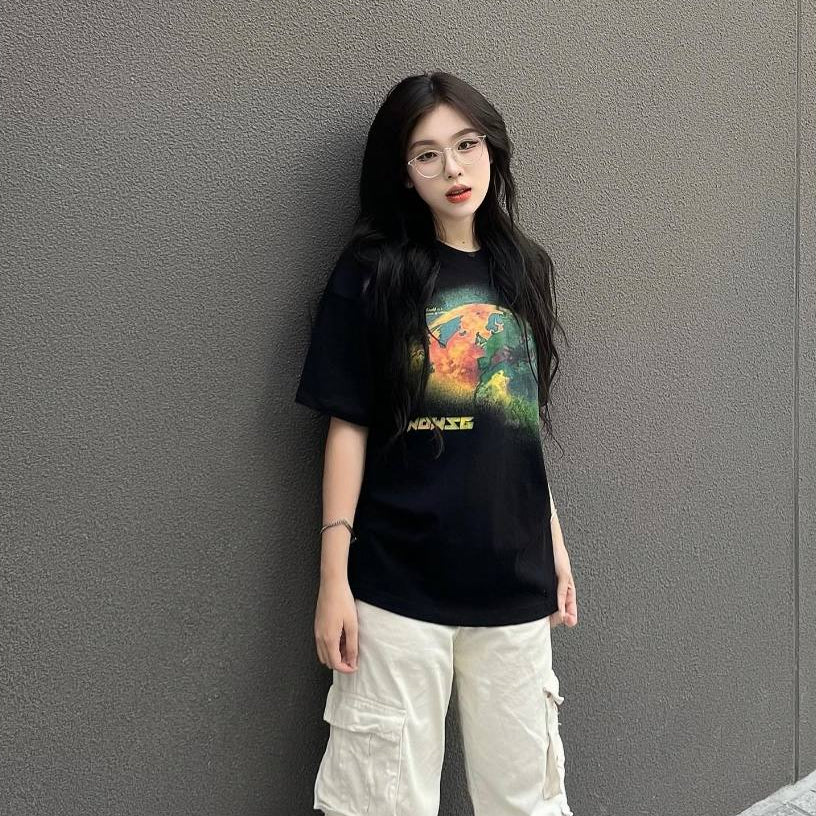Áo thun NOWSAIGON Earth Tee - Đen - Local Brand Chính Hãng