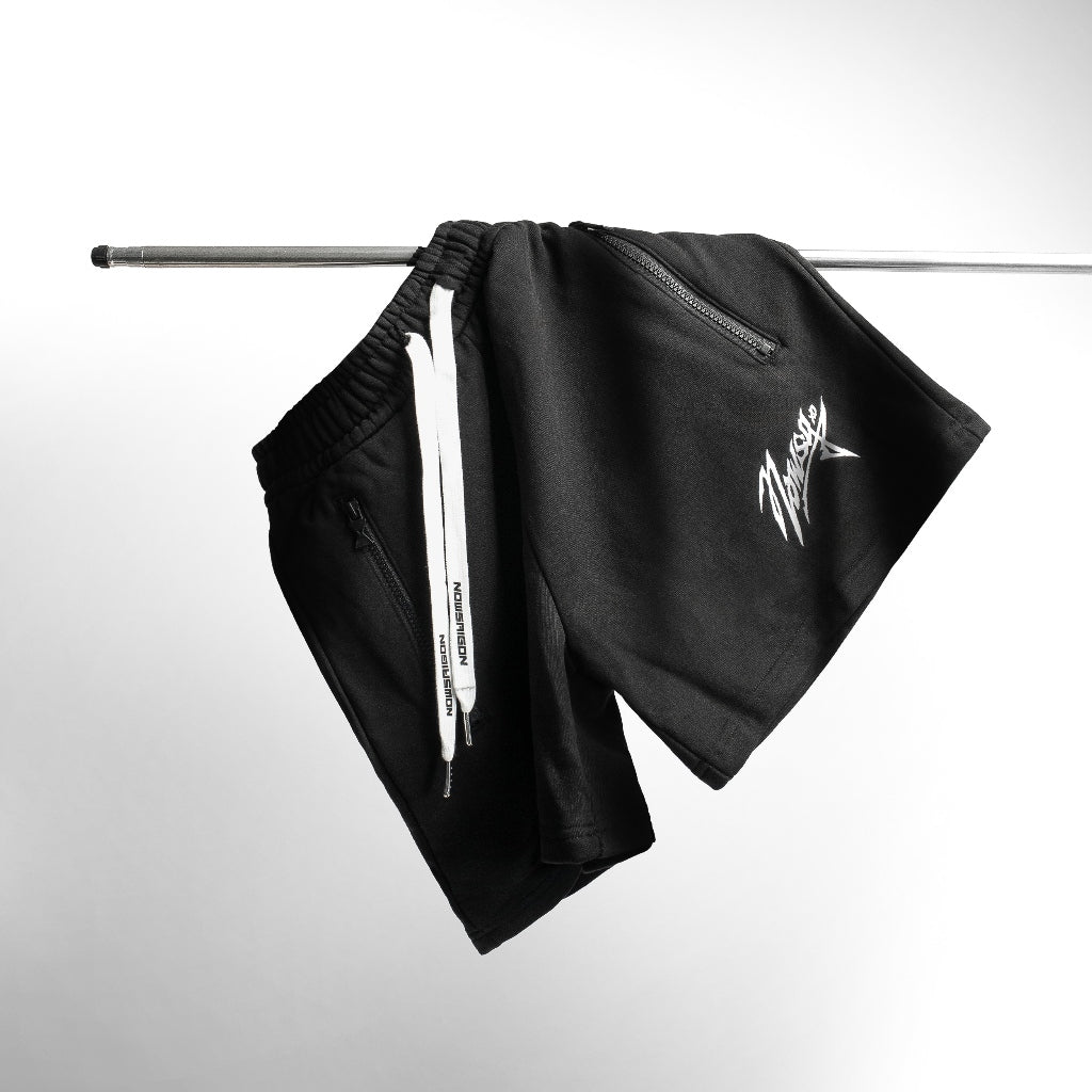 NOWSAIGON Embroidered Nowsg Sweatshorts - Black - Genuine Local Brand