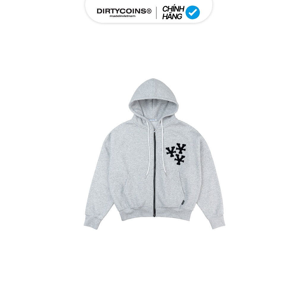 DirtyCoins Hoodie “Y” Patches Relaxed
