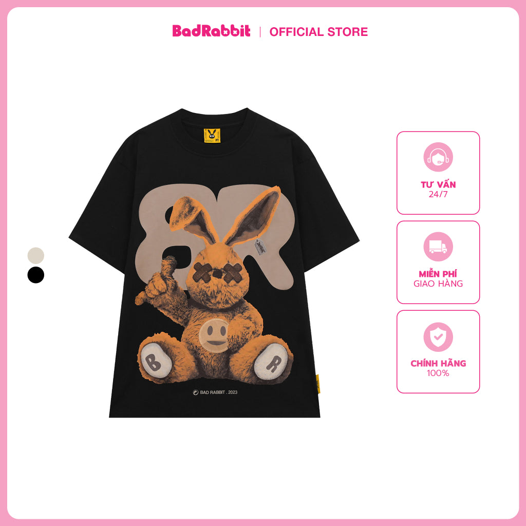 UNISEX T-SHIRT - PLAYER RABBIT TEE - GENUINE LOCAL BRAND - BAD RABBIT CLUB
