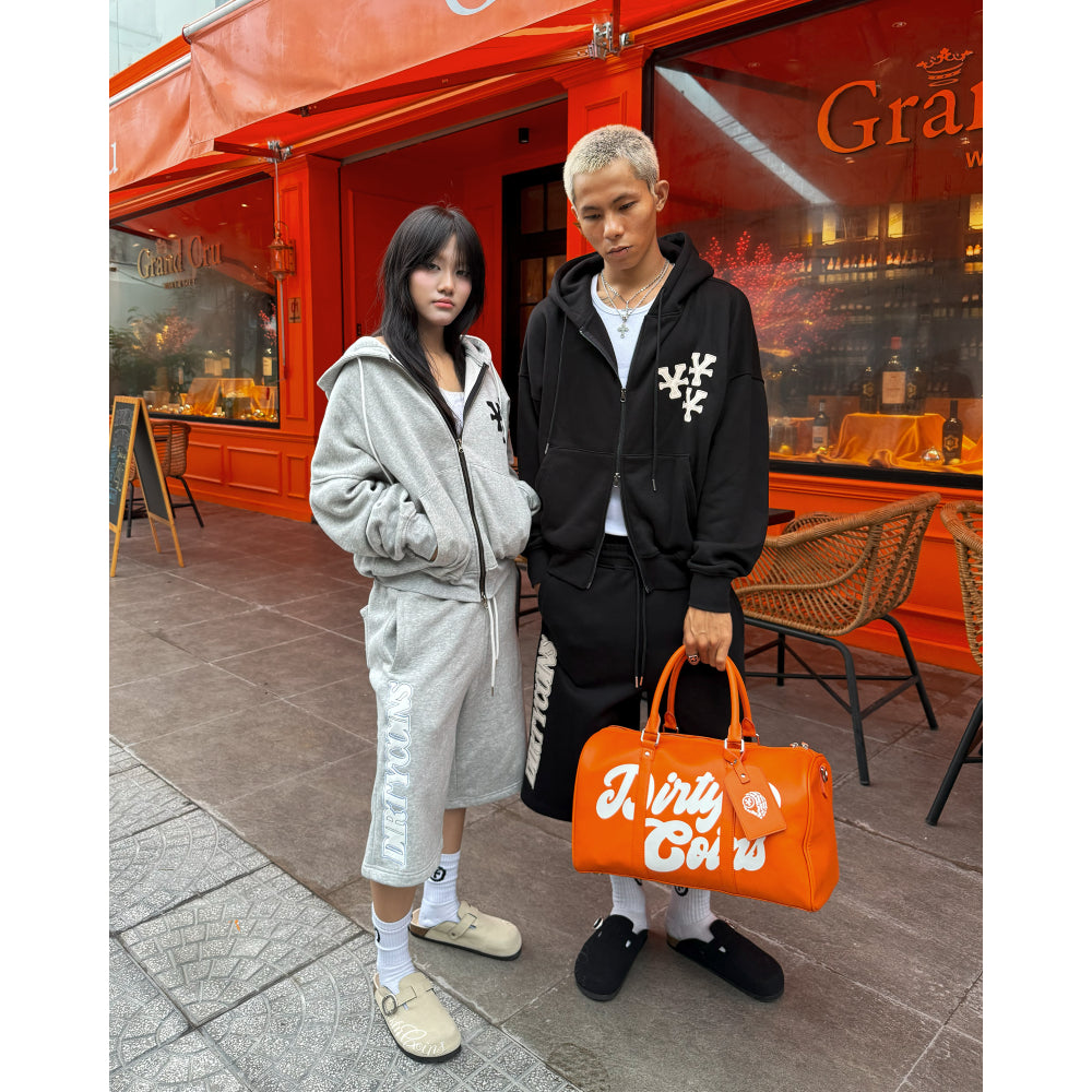 Áo Khoác DirtyCoins Hoodie “Y” Patches Relaxed