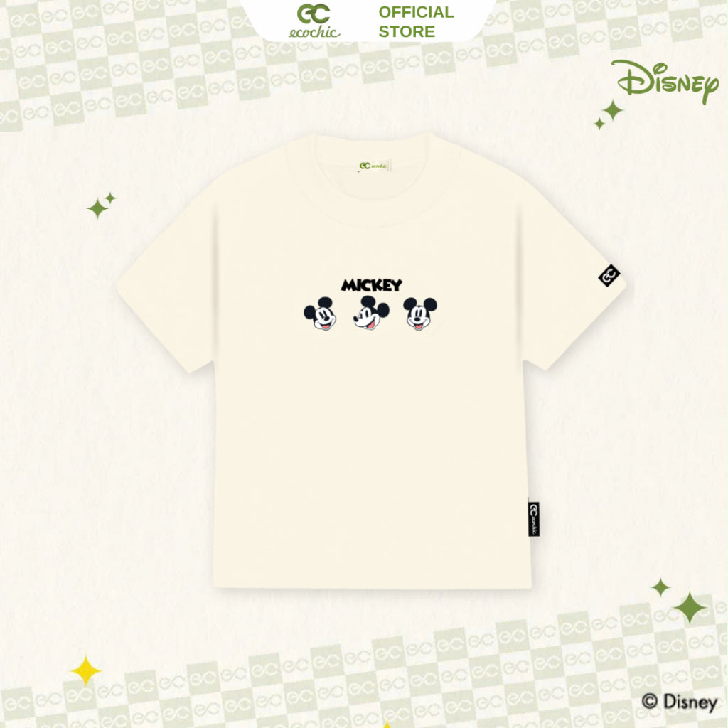 Genuine ECOCHIC PEPPY MICKEY Baby Tee T-Shirt Copyright Disney MICKEY COLLECTION BB001