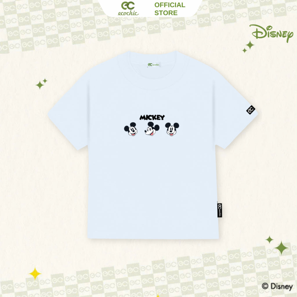 Genuine ECOCHIC PEPPY MICKEY Baby Tee T-Shirt Copyright Disney MICKEY COLLECTION BB001