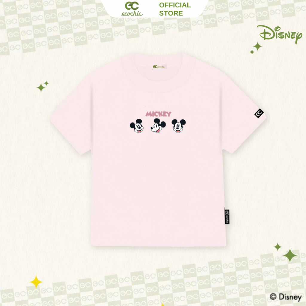 Genuine ECOCHIC PEPPY MICKEY Baby Tee T-Shirt Copyright Disney MICKEY COLLECTION BB001