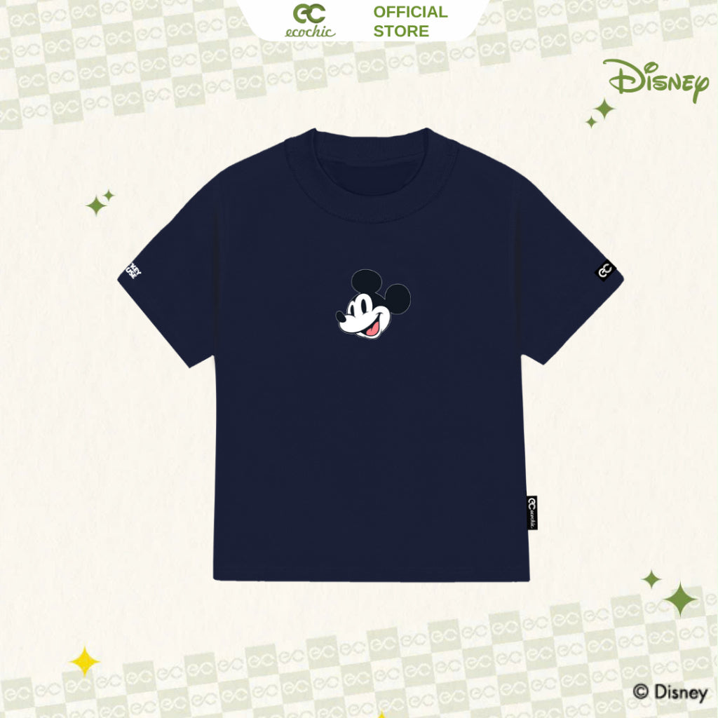 Genuine ECOCHIC MICKEY MUNCH Baby Tee T-Shirt Copyright Disney MICKEY COLLECTION BB008