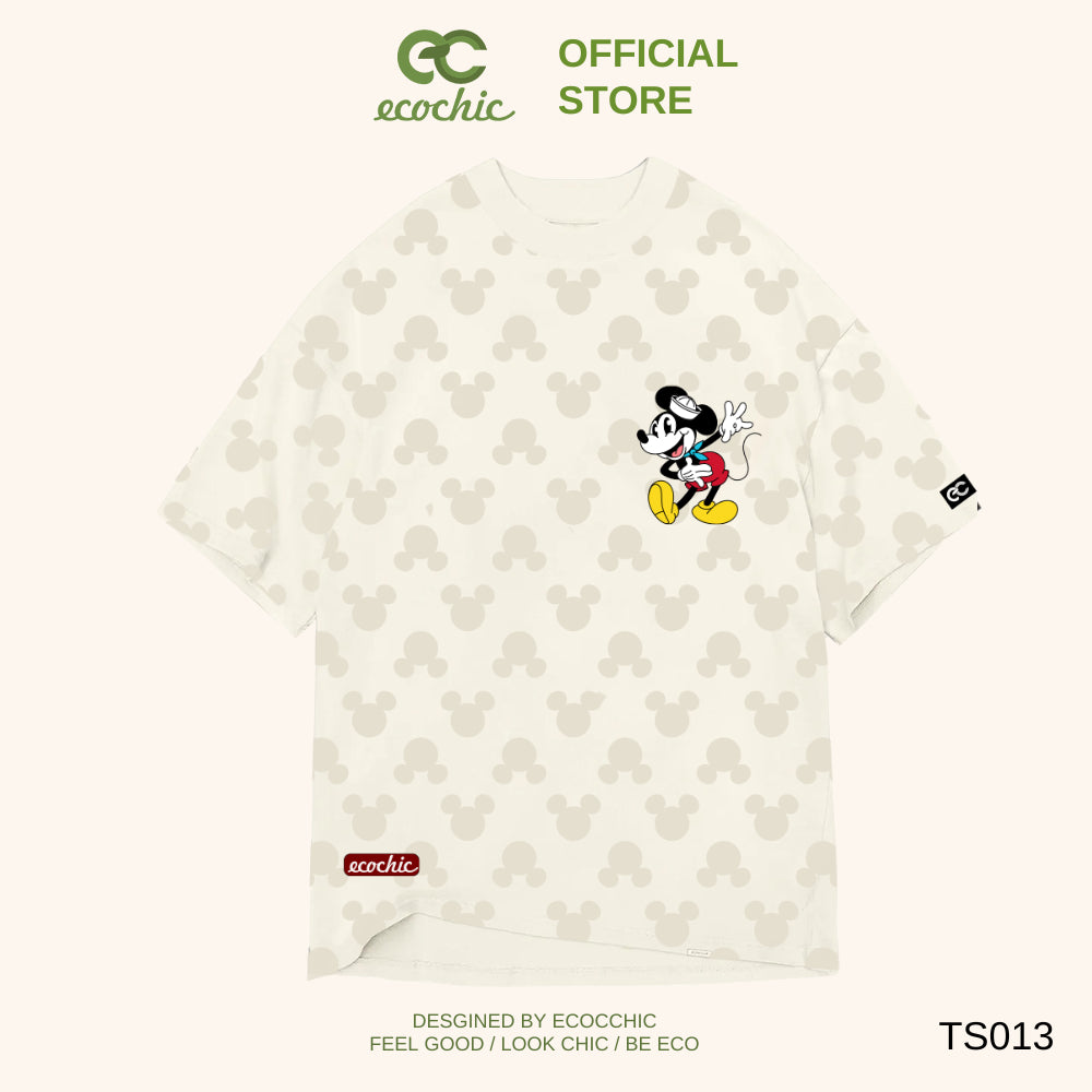 Oversize T-shirt ECOCHIC x HOA MINZY ICONIC MICKEY Genuine Copyright Disney MICKEY COLLECTION TS013